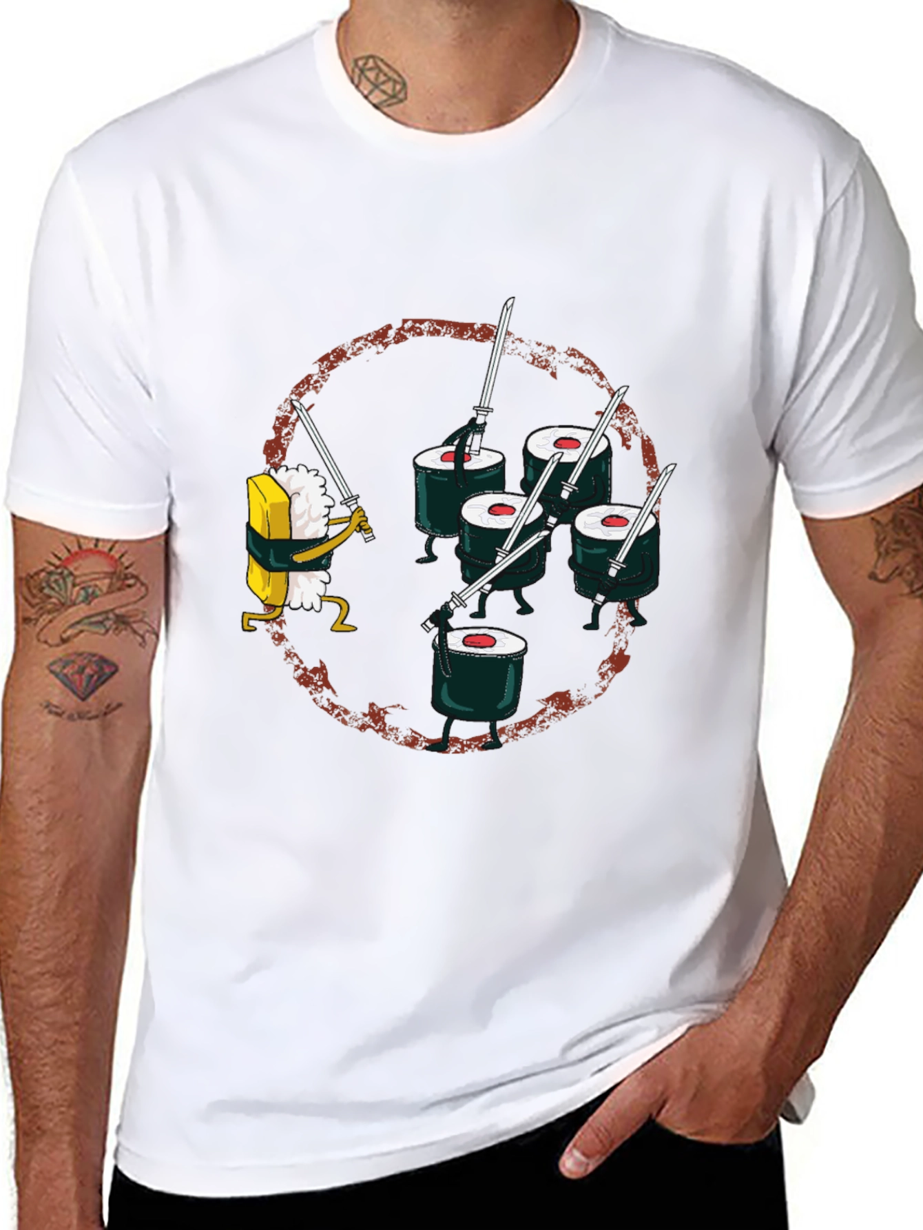 Sushi Showdown Graphic Tee