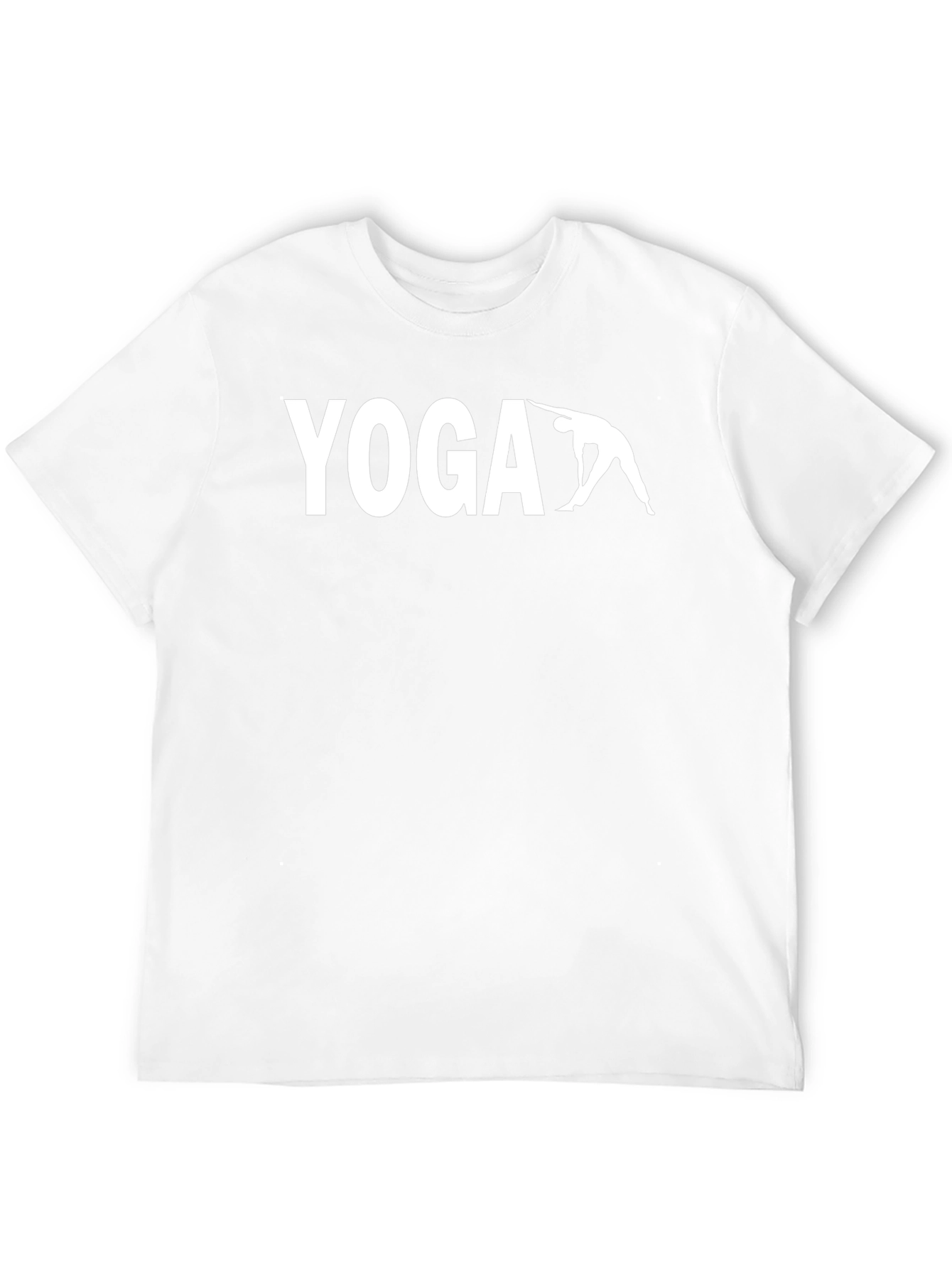 Yoga Pose Graphic Tee - Black