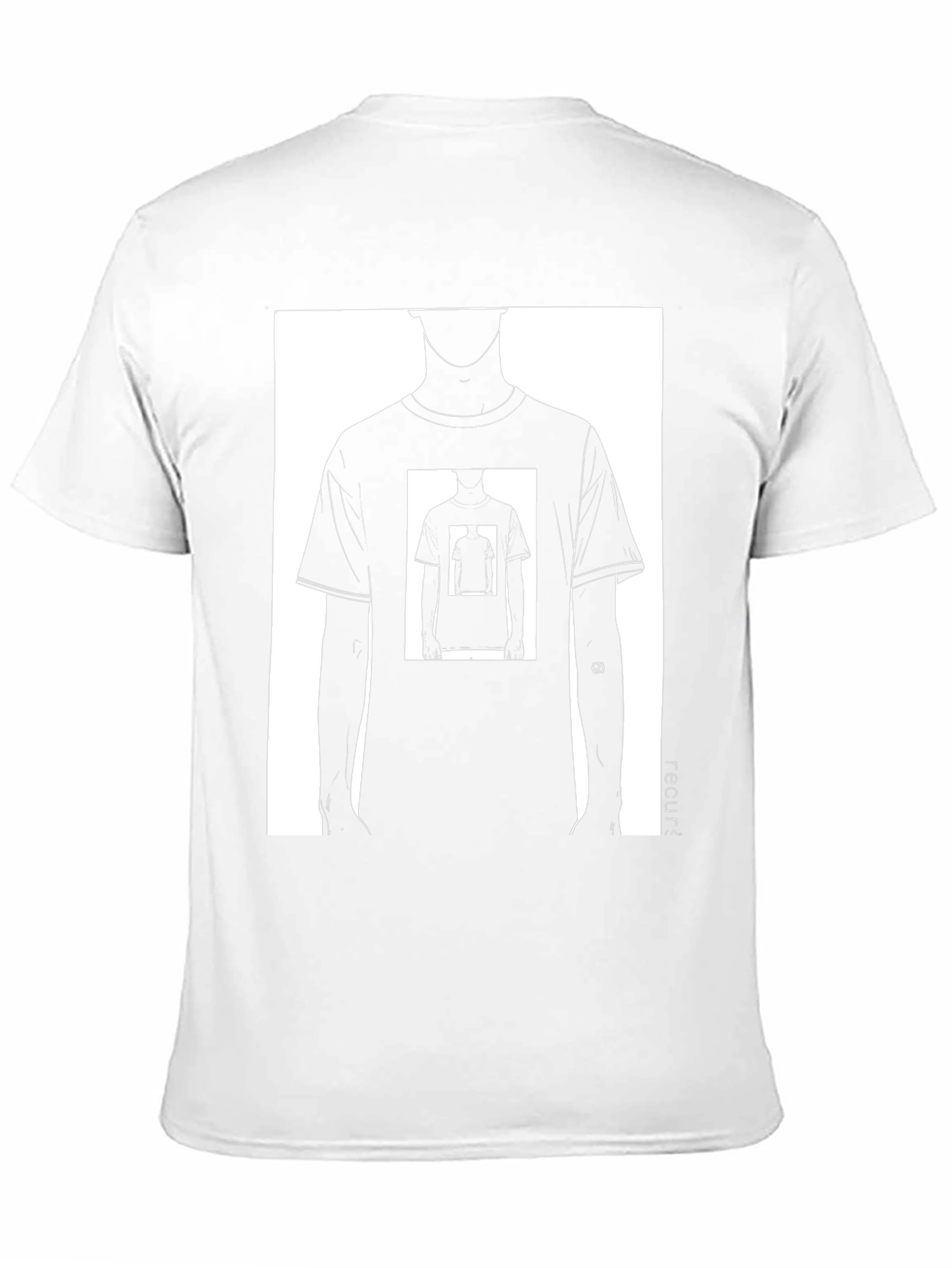 Recursive Tee - Black Graphic T-Shirt