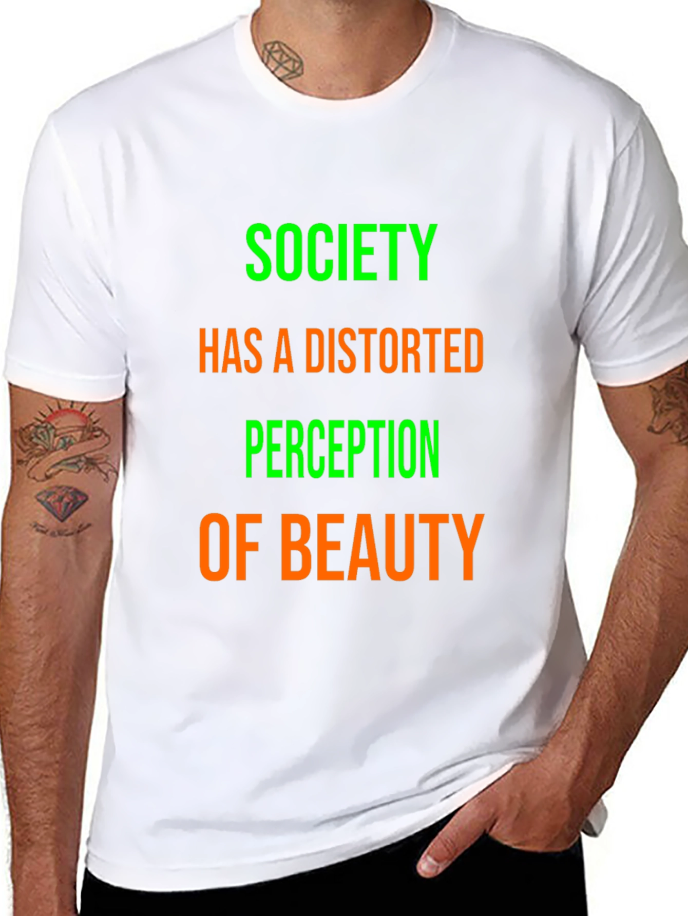 Society Beauty Perception Graphic Tee