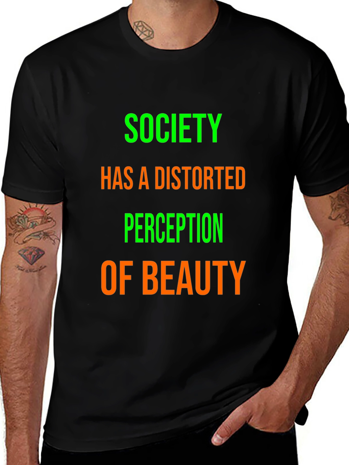 Society Beauty Perception Graphic Tee