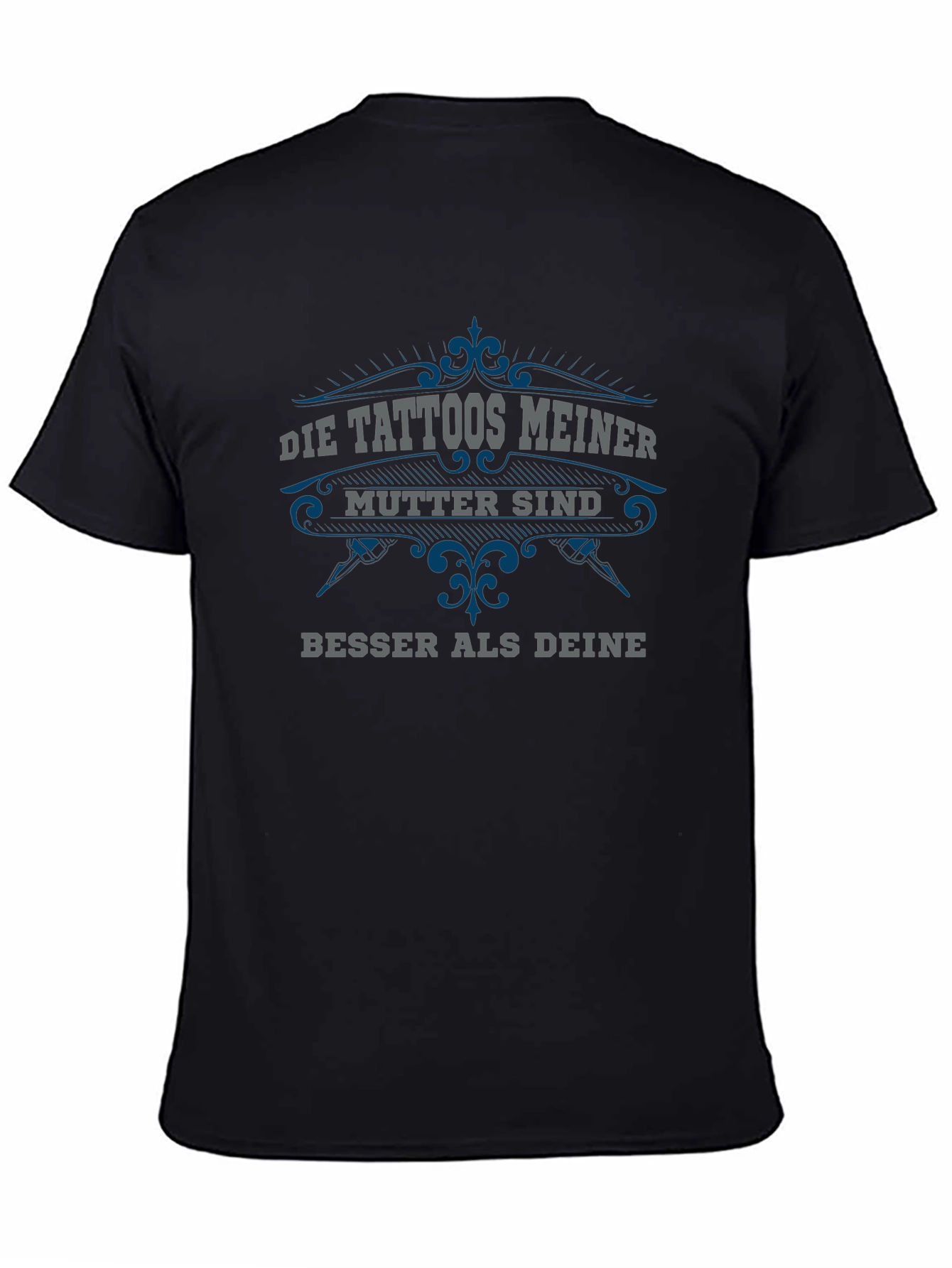 Tattooed Mom Black Graphic Tee
