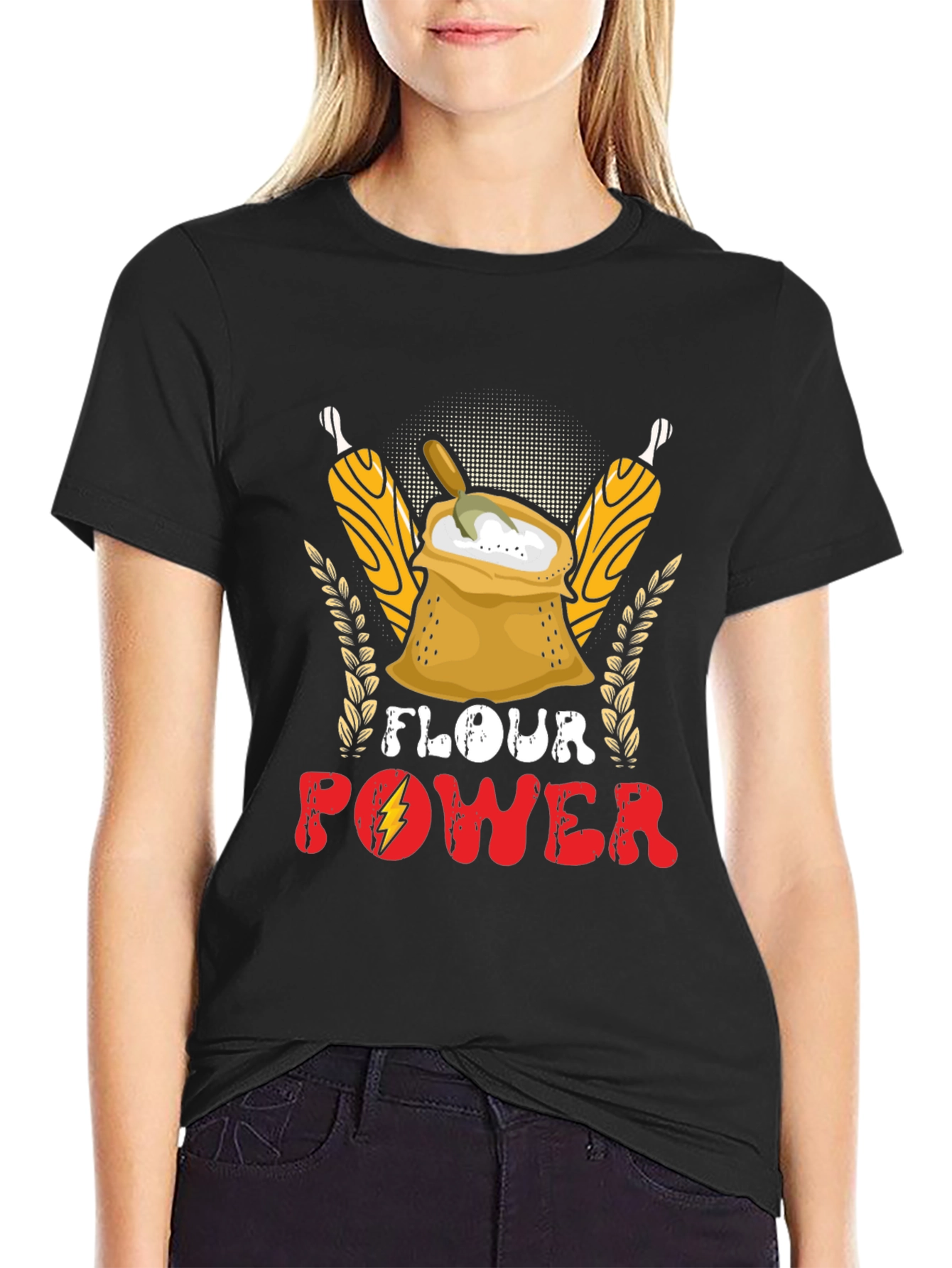 Flour Power T-Shirt - Bakers Delight