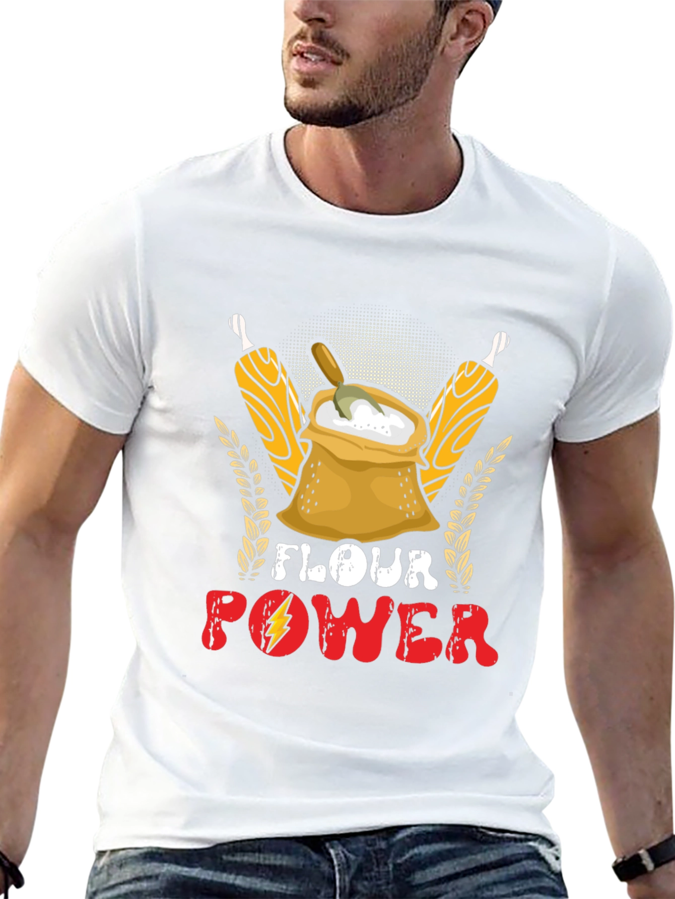 Flour Power T-Shirt - Bakers Delight