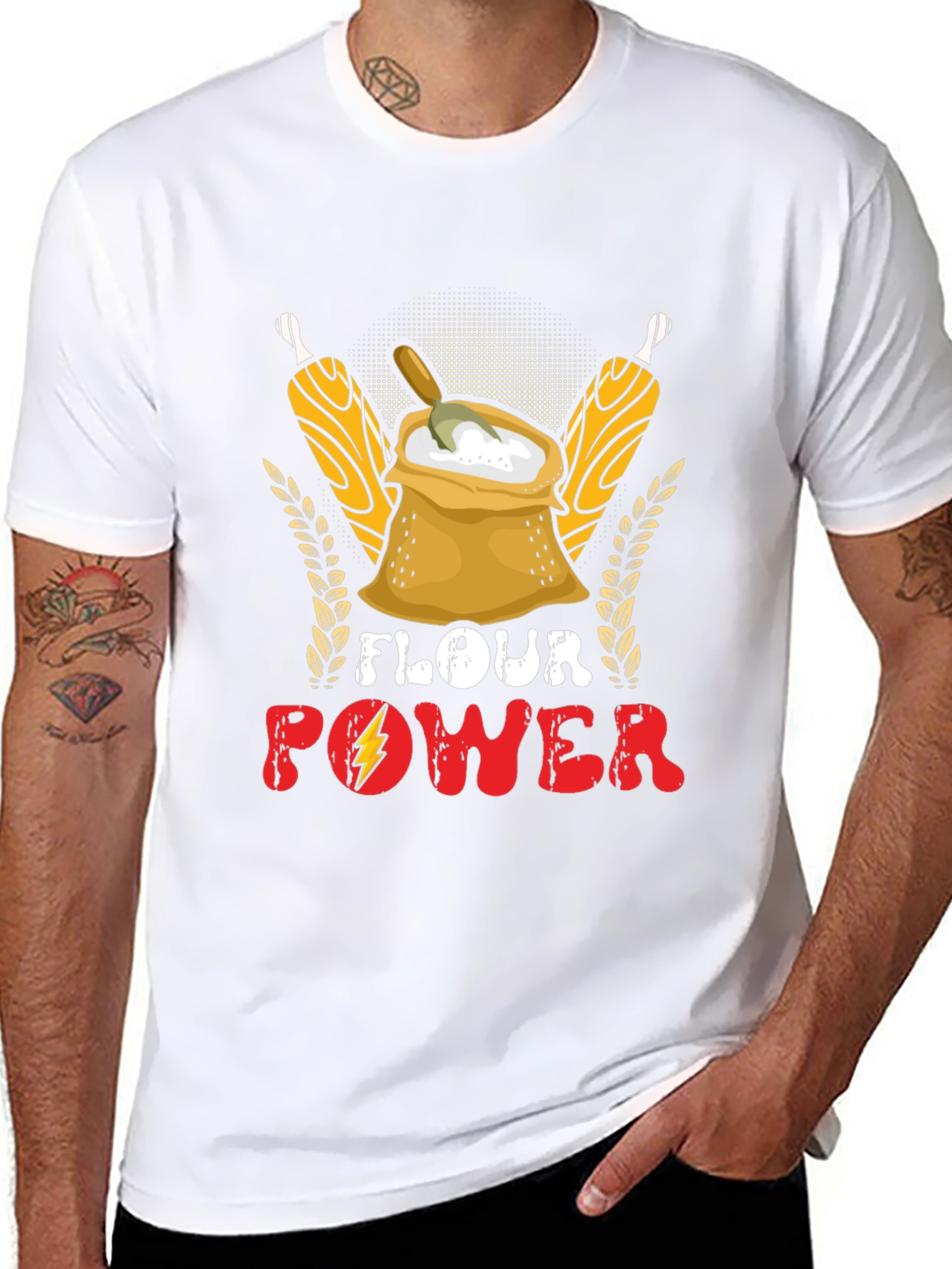 Flour Power T-Shirt - Bakers Delight