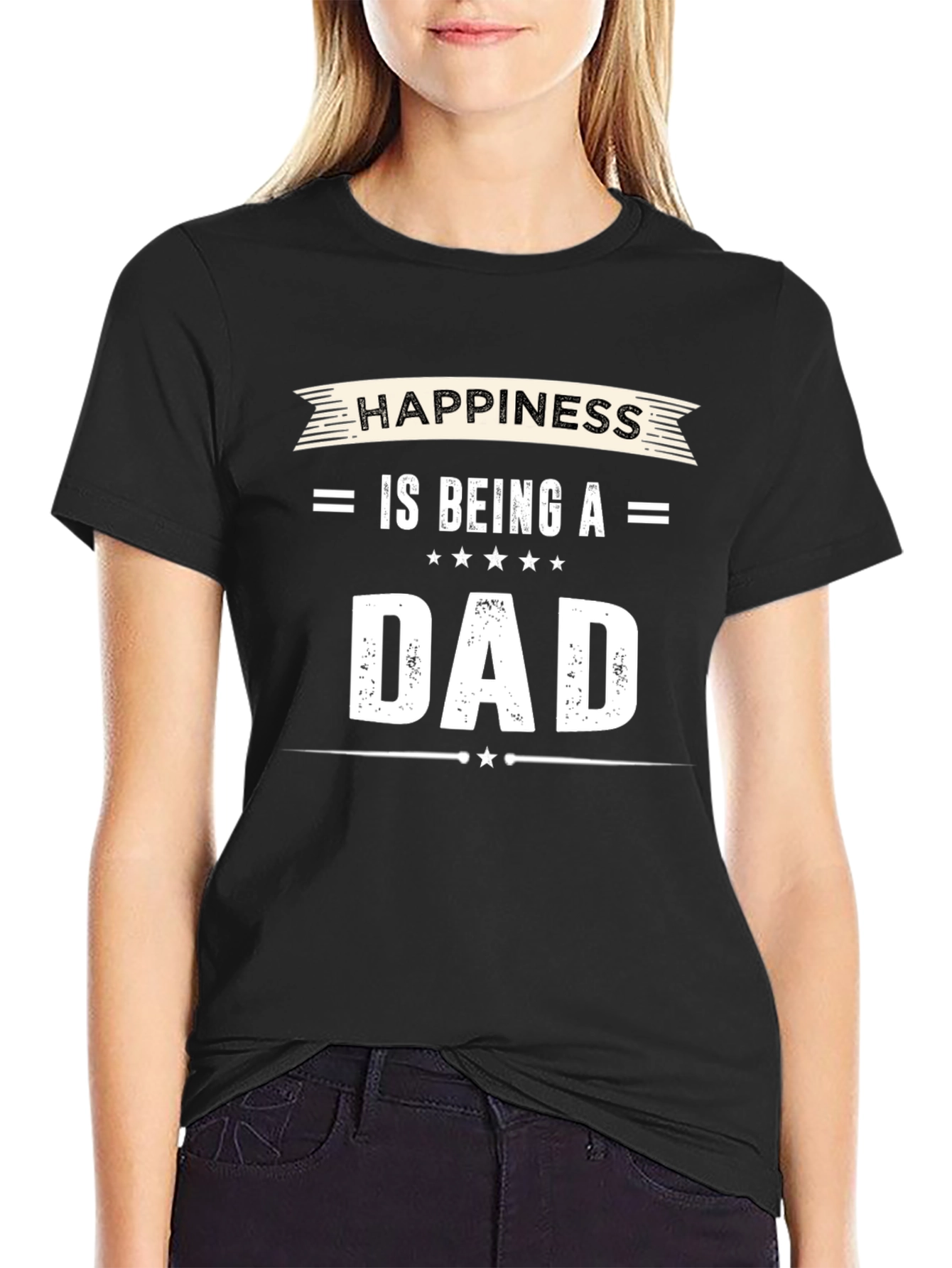 Happiness is Being a Dad T-Shirt