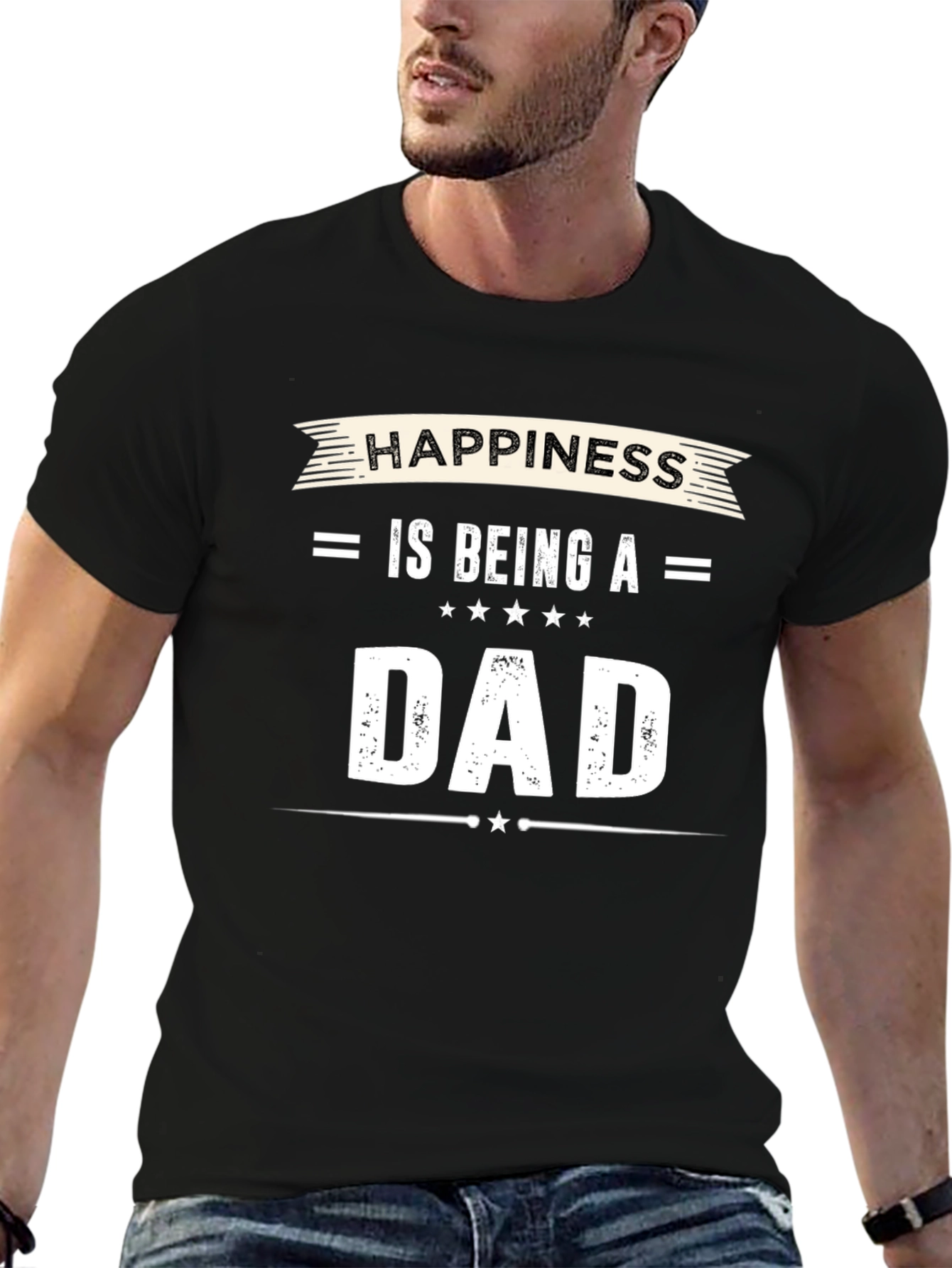 Happiness is Being a Dad T-Shirt