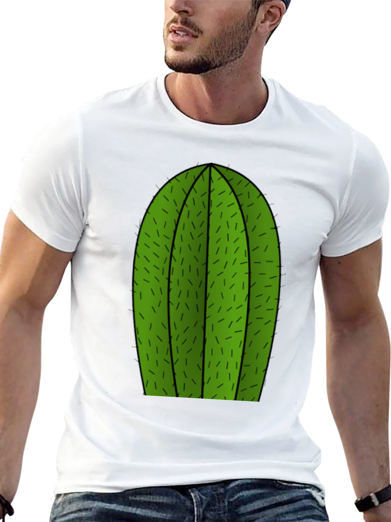 Cactus Graphic Tee - Trendy Casual Wear