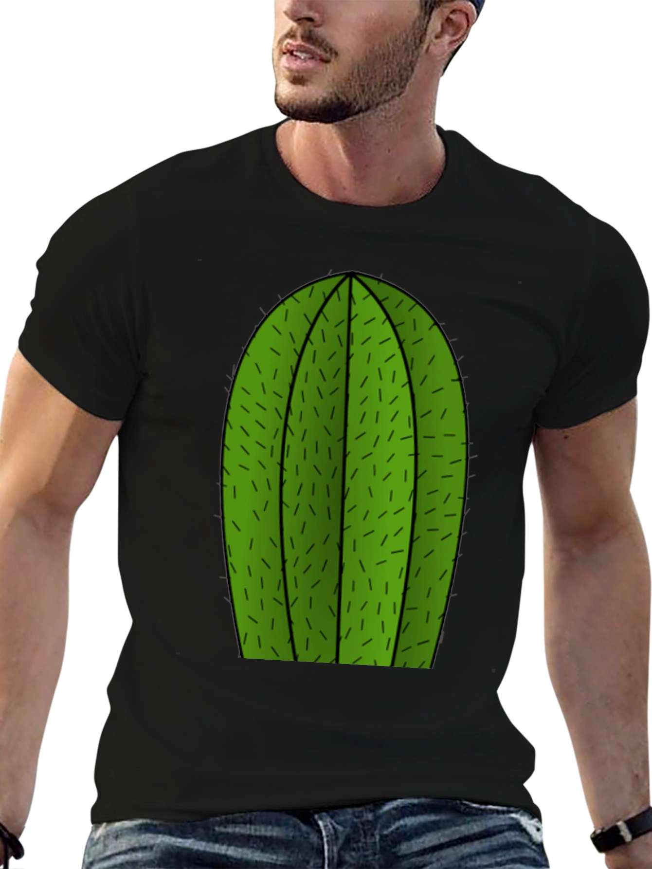 Cactus Graphic Tee - Trendy Casual Wear