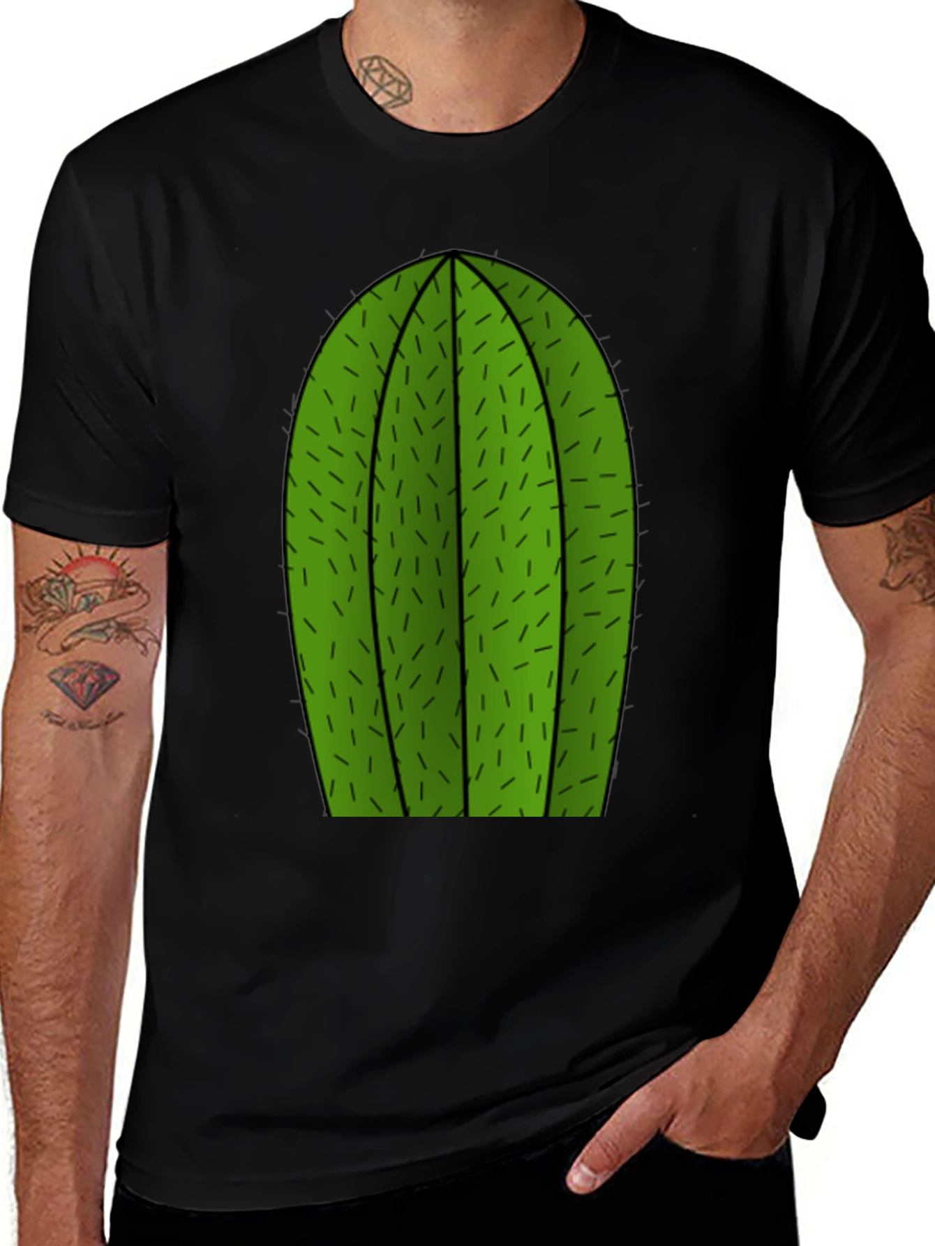 Cactus Graphic Tee - Trendy Casual Wear