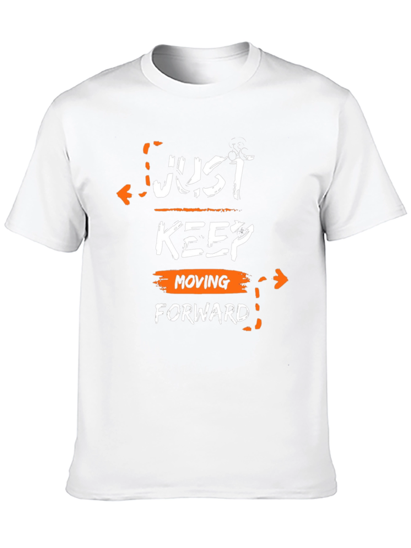 Just Keep Moving Forward Graphic Tee