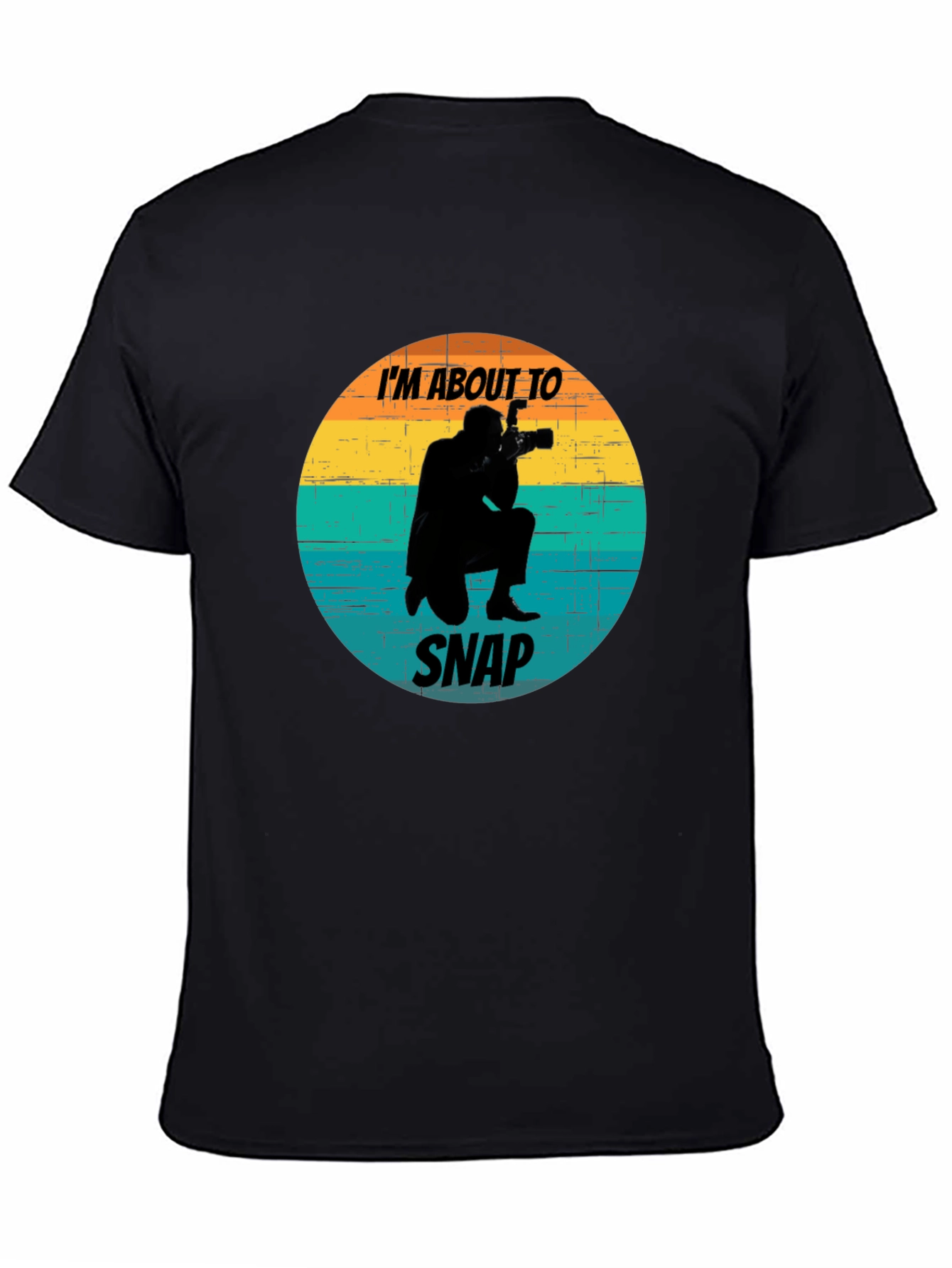 Im About To Snap Graphic Tee - Photographer T-Shirt
