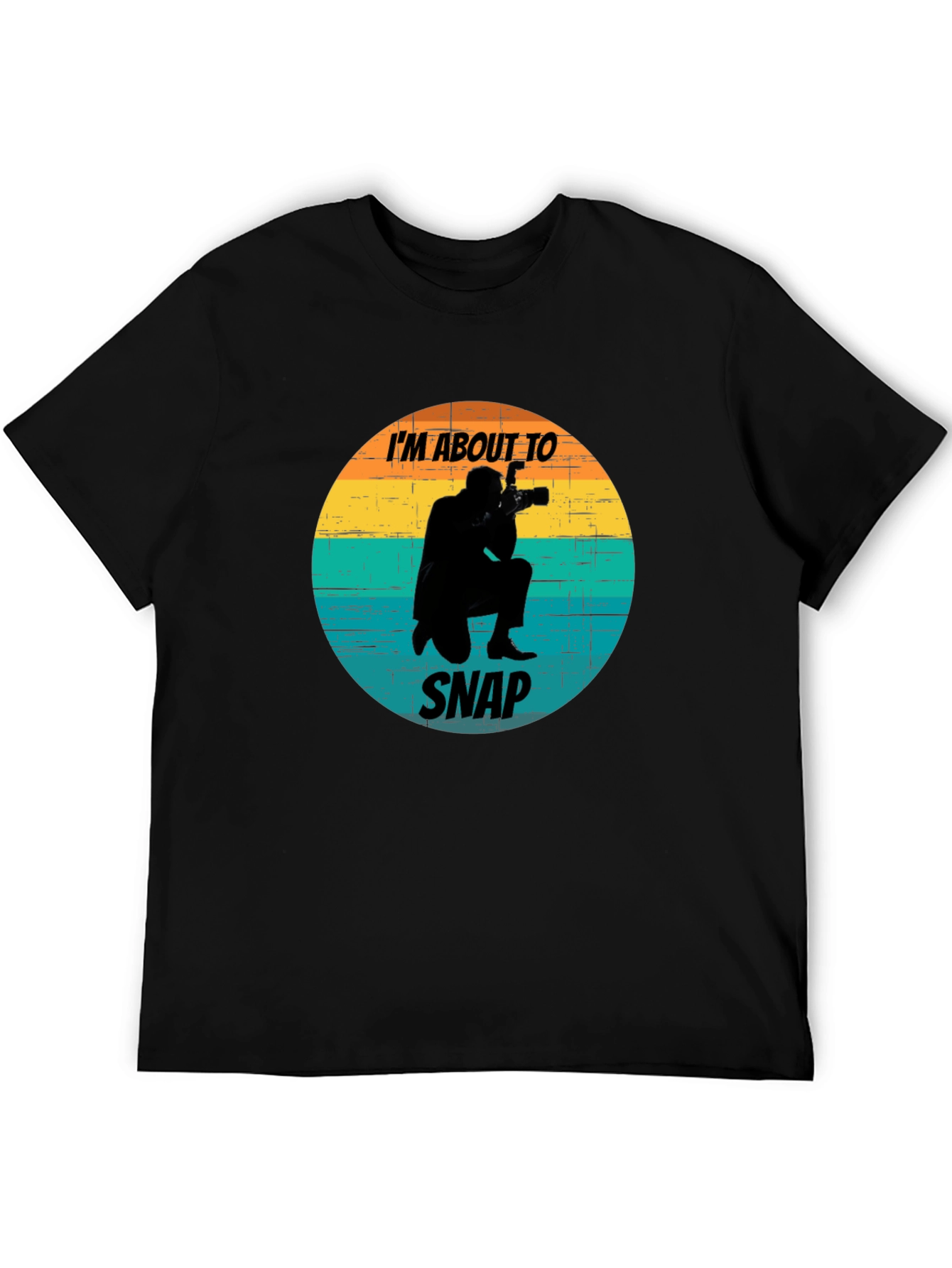 Im About To Snap Graphic Tee - Photographer T-Shirt