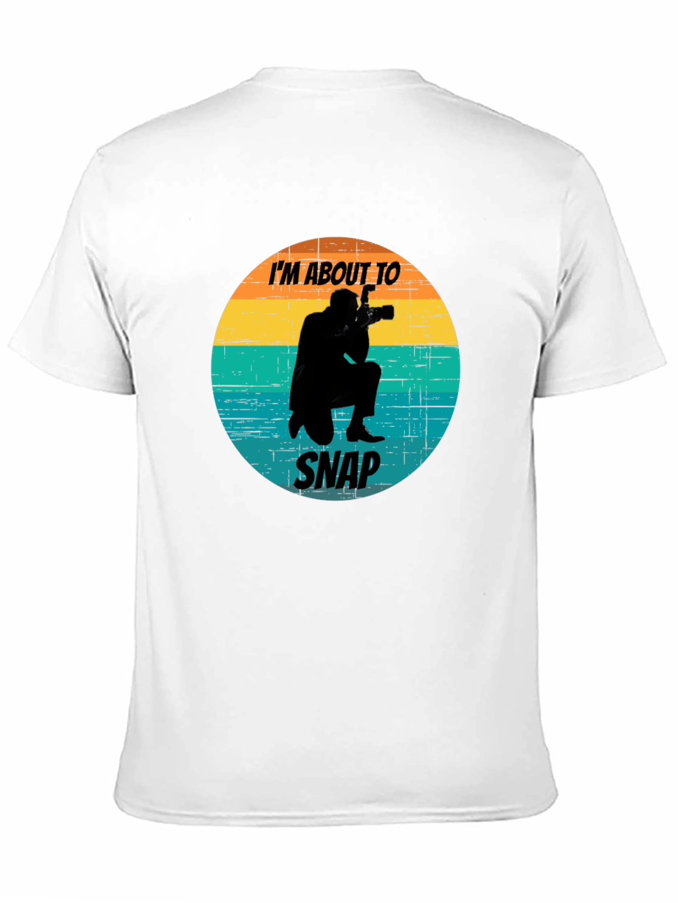 Im About To Snap Graphic Tee - Photographer T-Shirt
