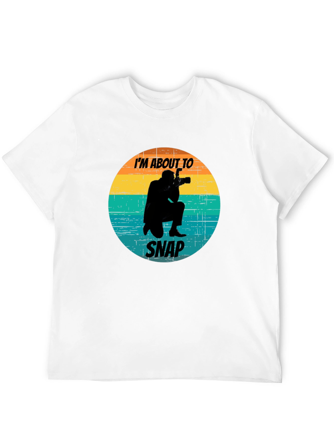 Im About To Snap Graphic Tee - Photographer T-Shirt