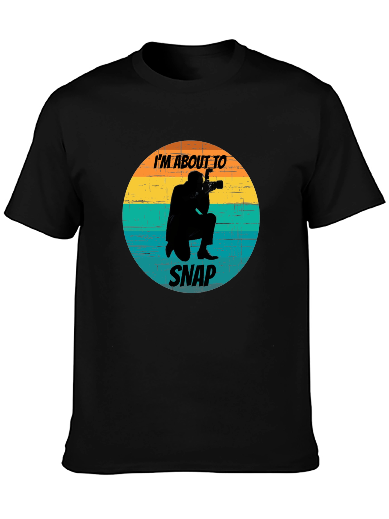Im About To Snap Graphic Tee - Photographer T-Shirt