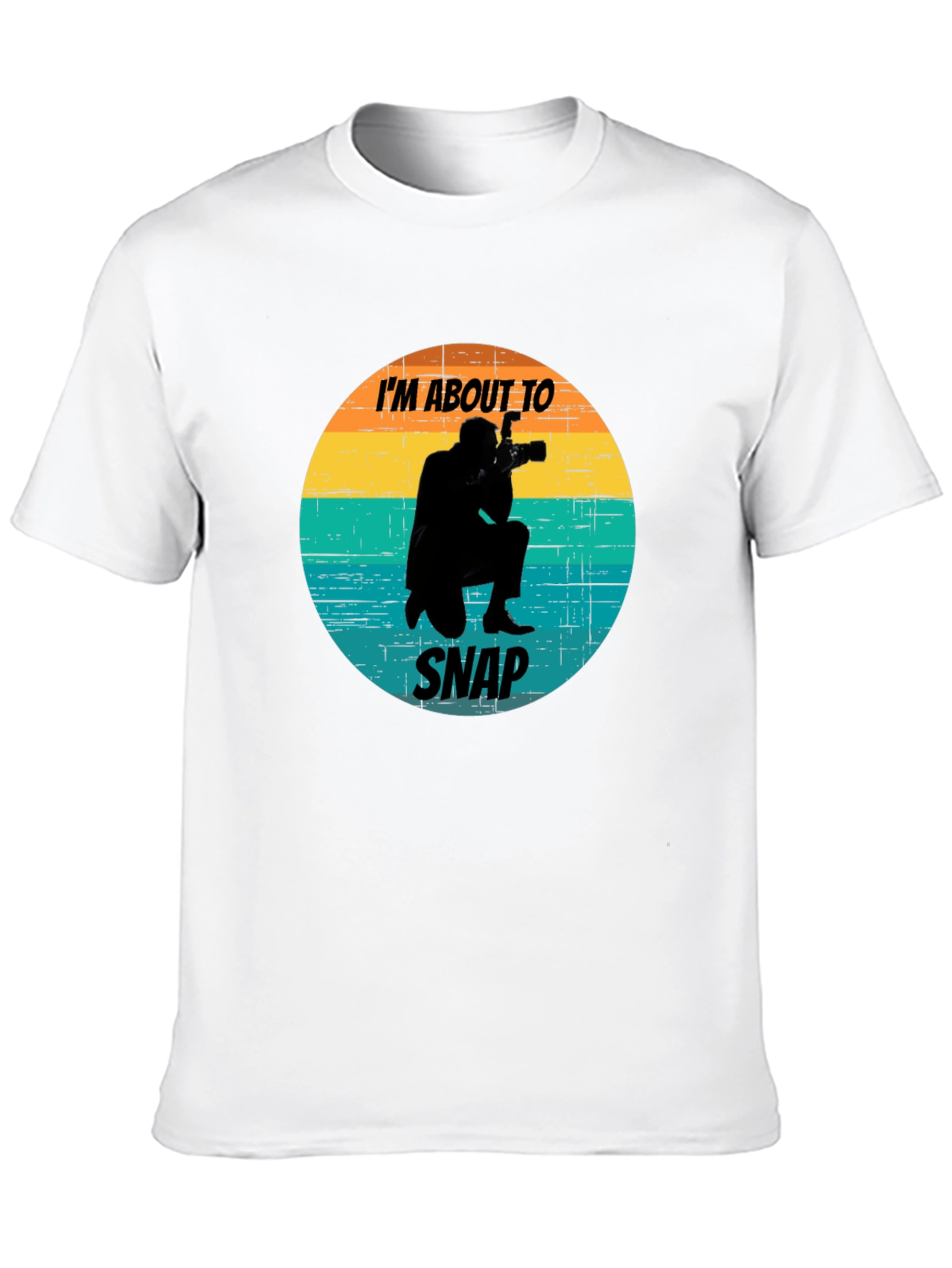 Im About To Snap Graphic Tee - Photographer T-Shirt