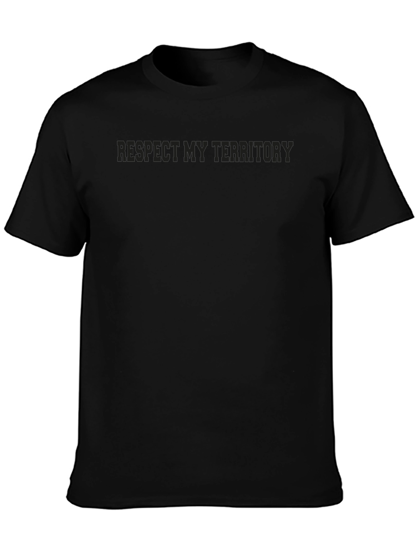 Respect My Territory Black T-Shirt