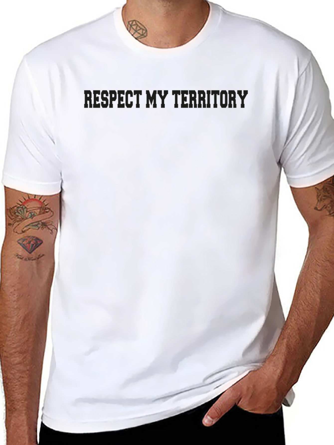 Respect My Territory Black T-Shirt