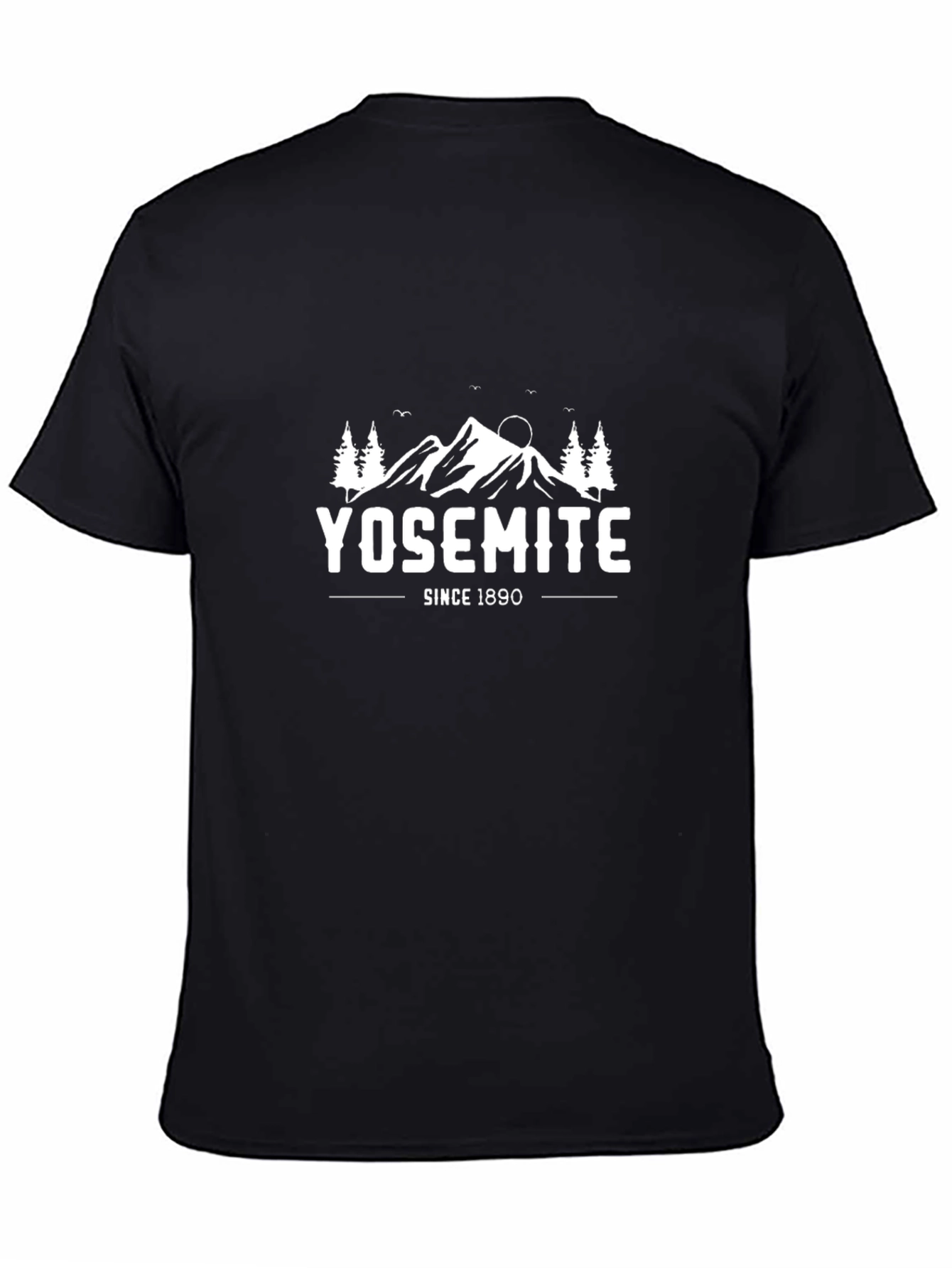 Yosemite Since 1890 Black Graphic Tee