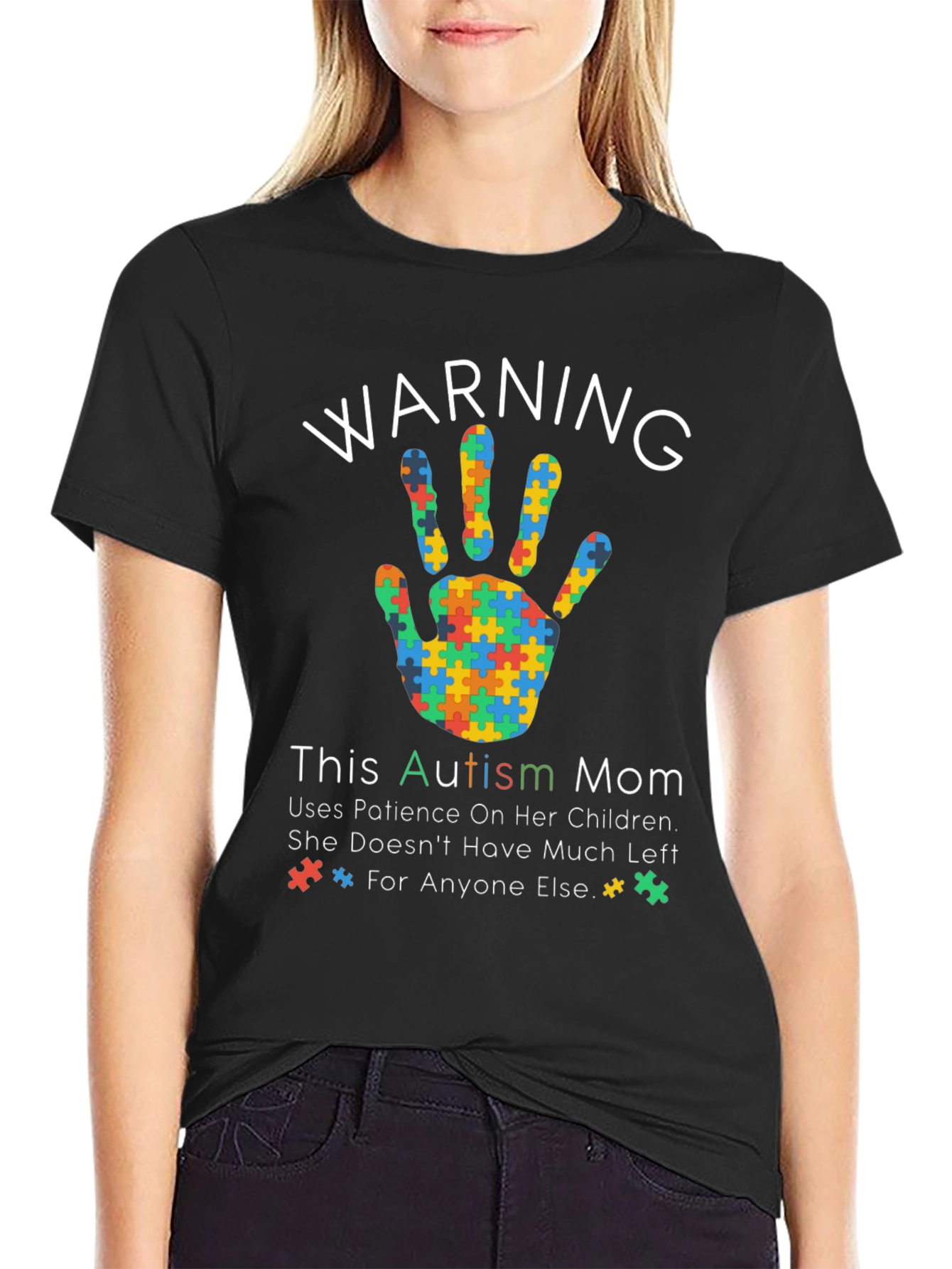 Autism Mom Warning T-Shirt