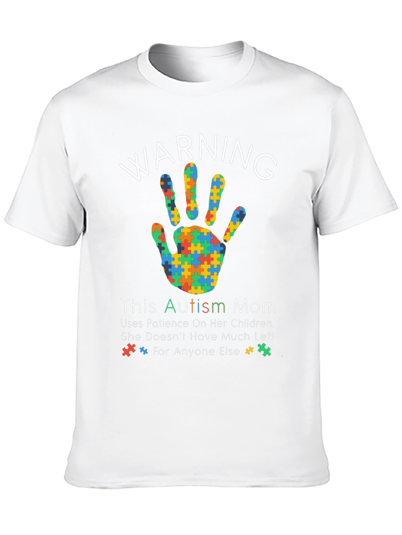 Autism Mom Warning T-Shirt