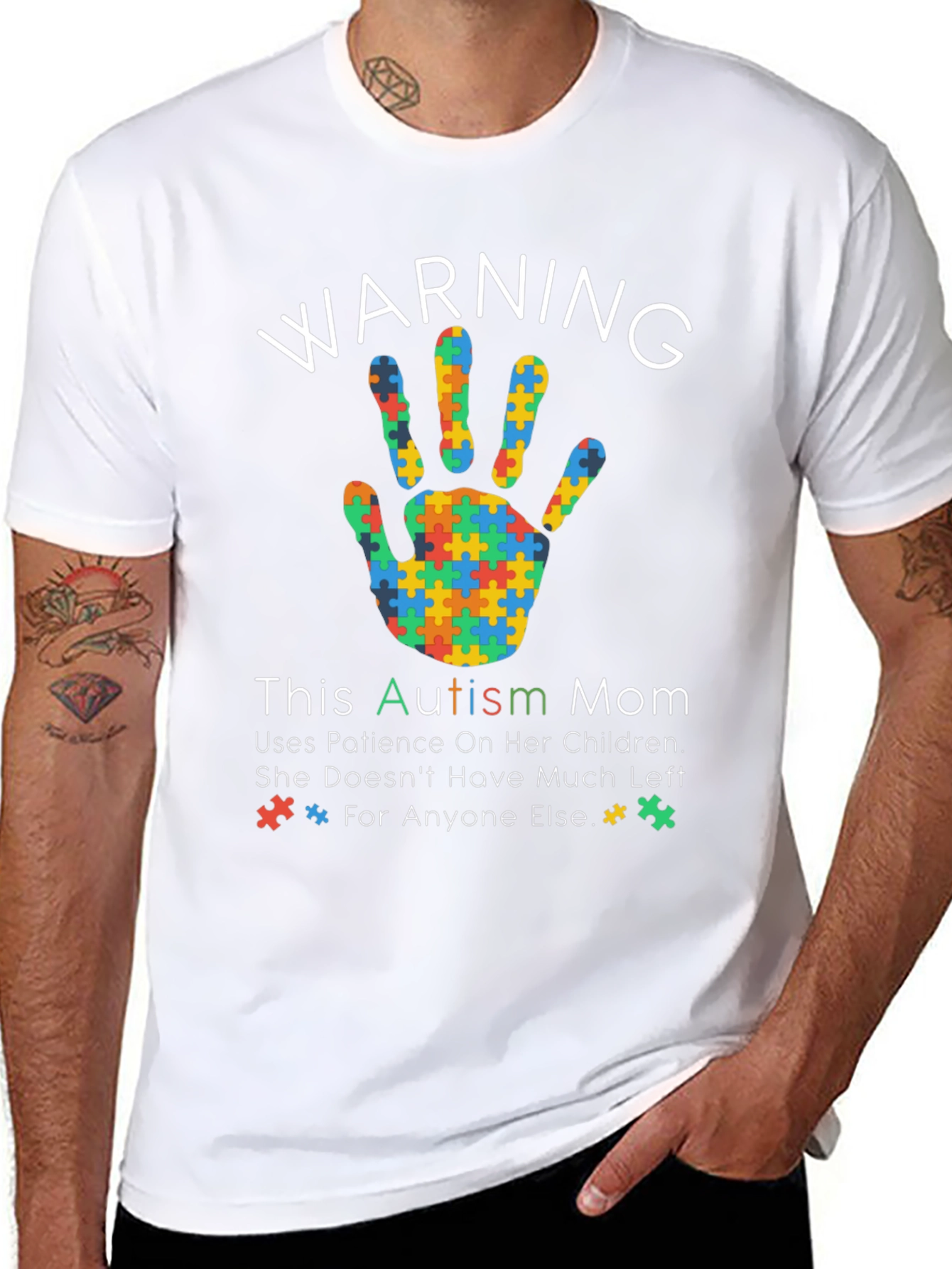 Autism Mom Warning T-Shirt
