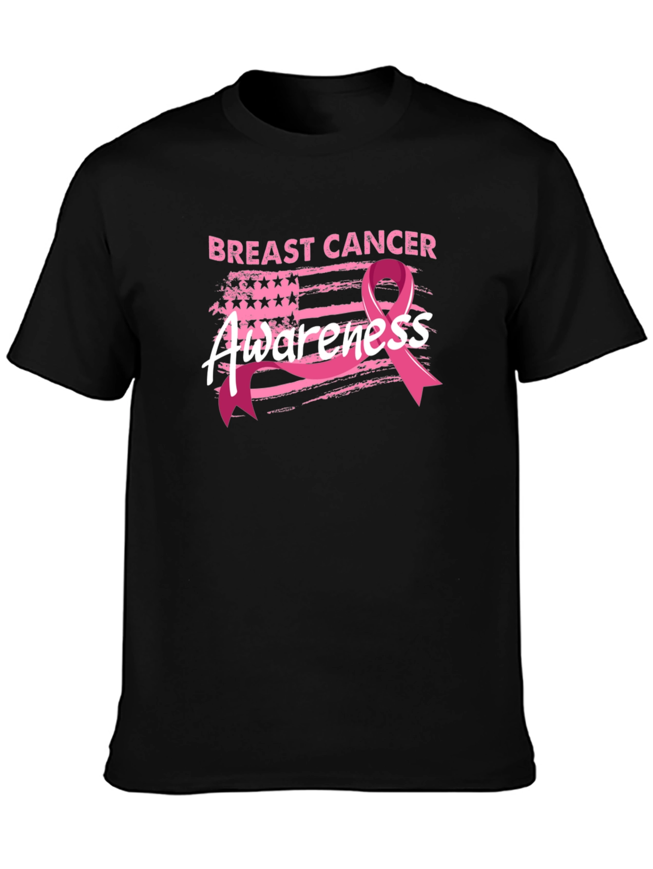 Breast Cancer Awareness Ribbon Tee