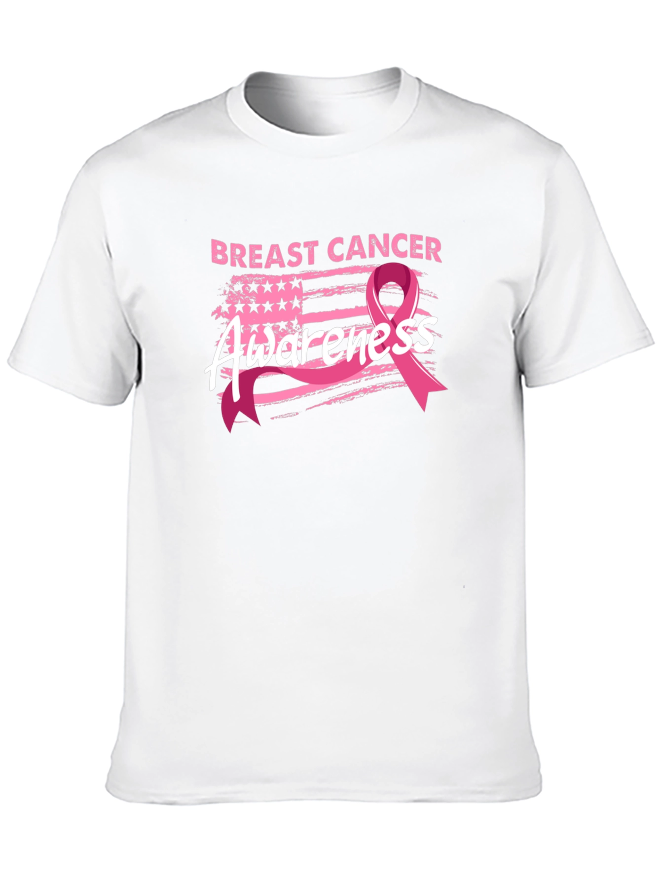 Breast Cancer Awareness Ribbon Tee