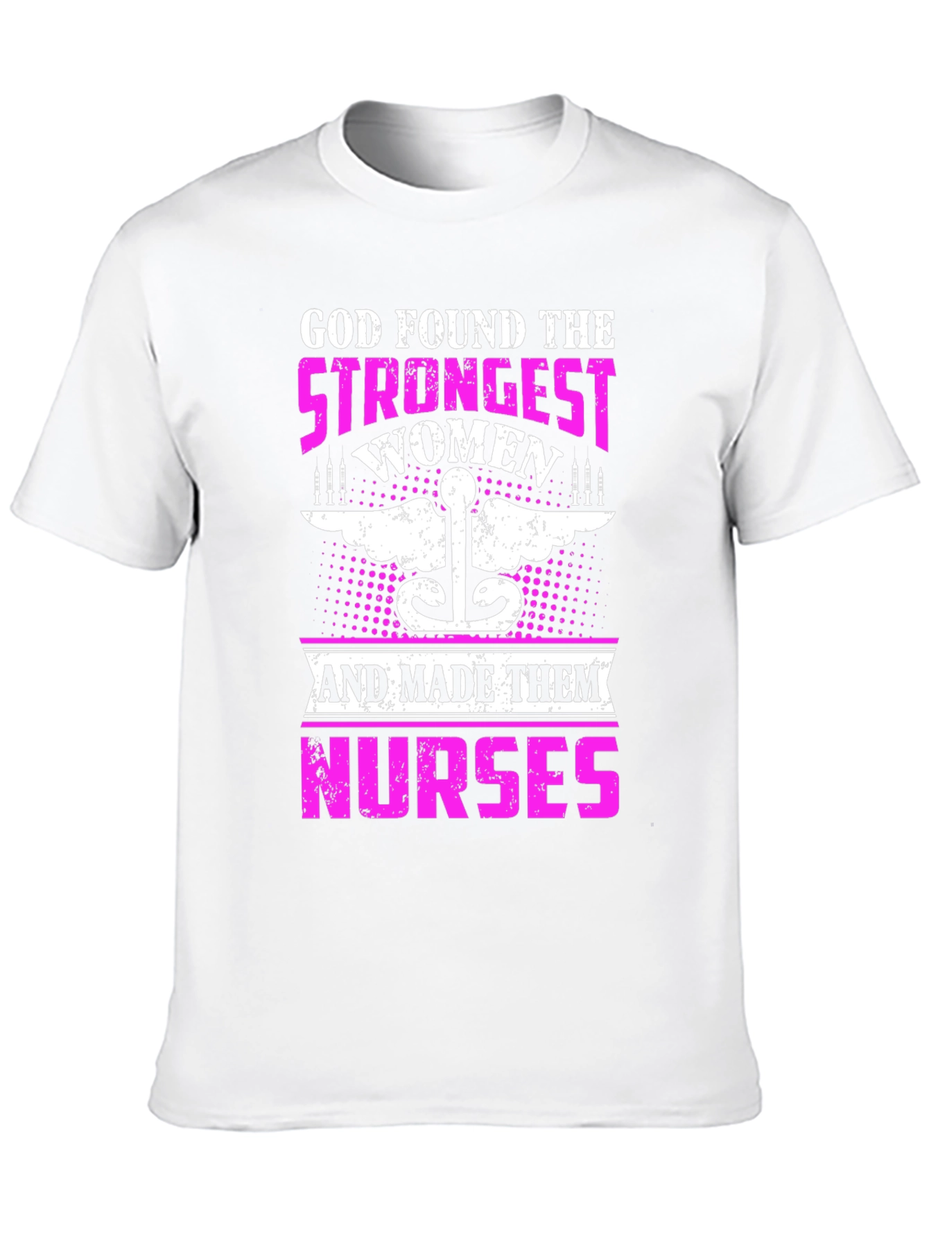 Strongest Women Nurses Graphic T-Shirt