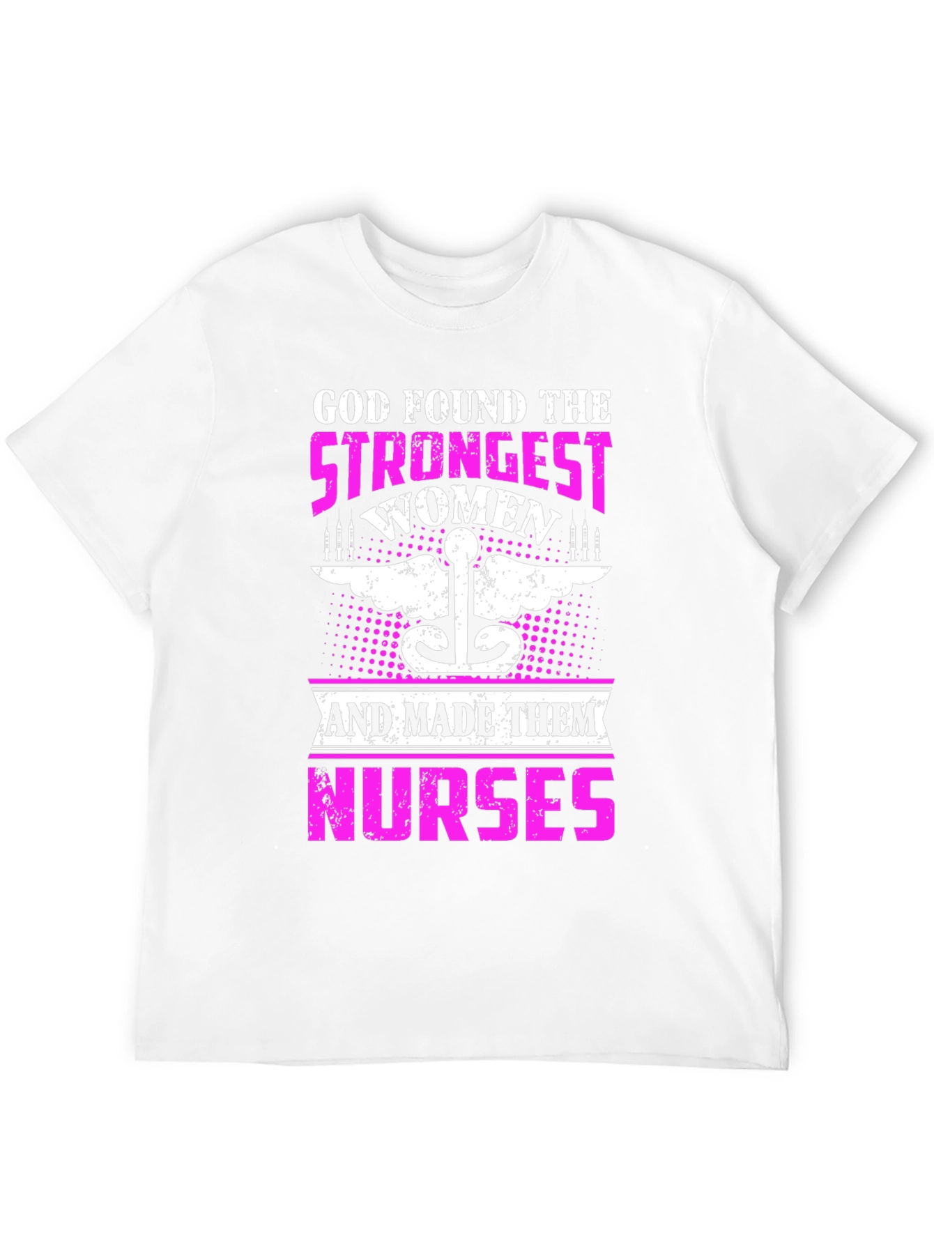 Strongest Women Nurses Graphic T-Shirt