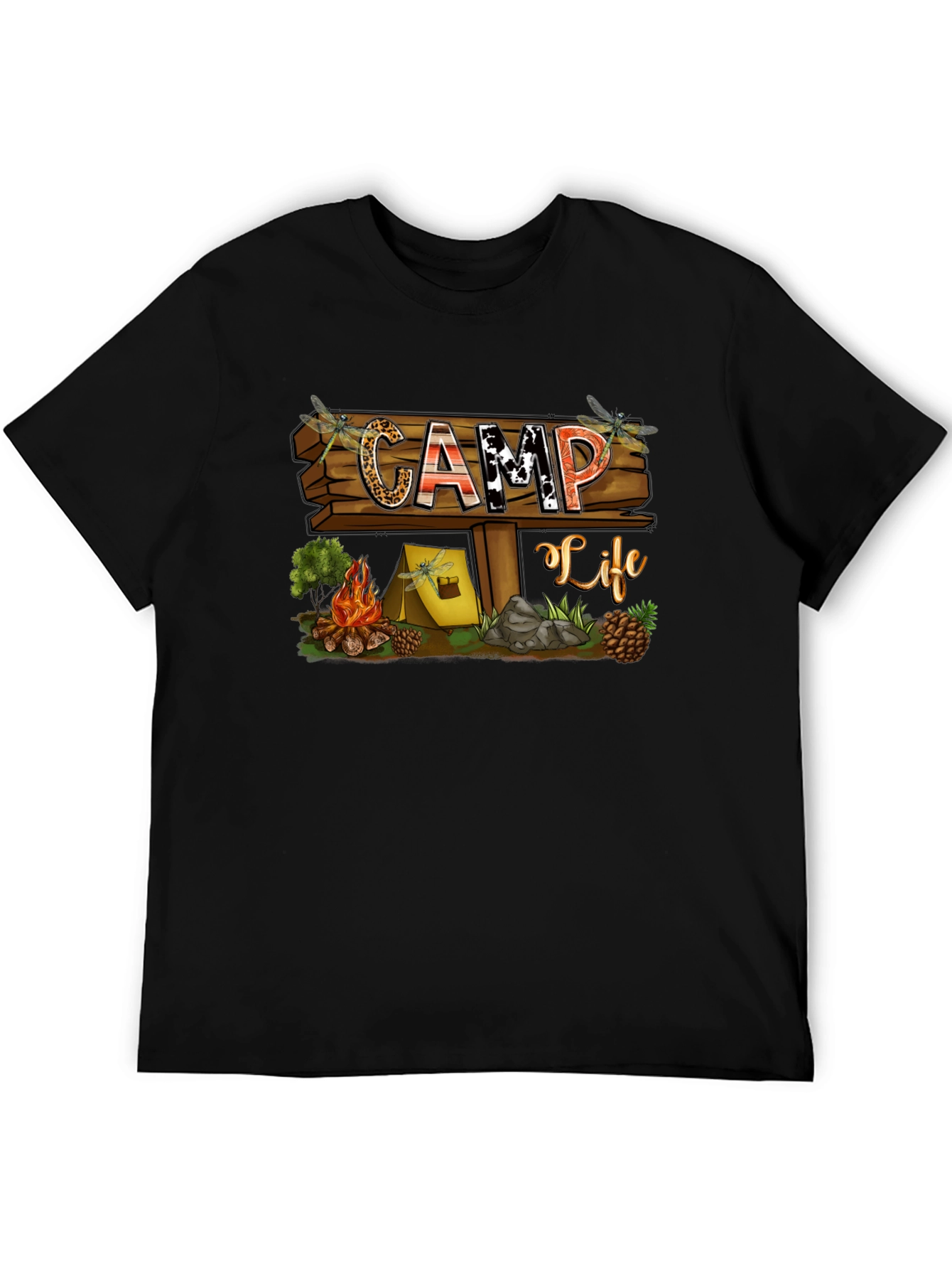 Camp Life T-Shirt - Nature Adventure Apparel