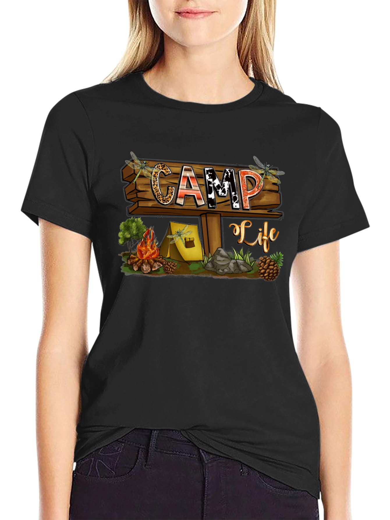 Camp Life T-Shirt - Nature Adventure Apparel