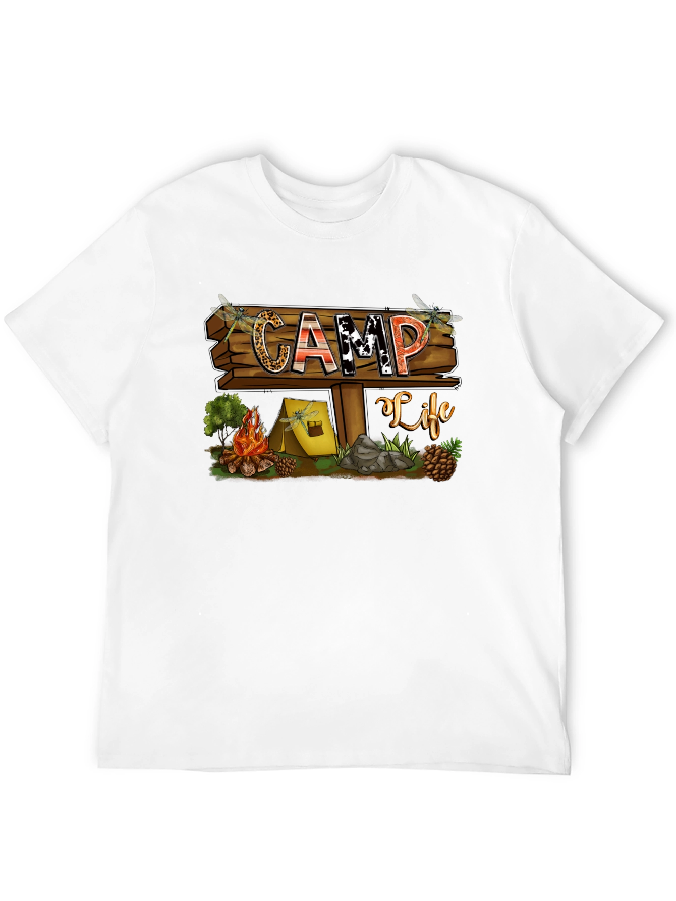 Camp Life T-Shirt - Nature Adventure Apparel