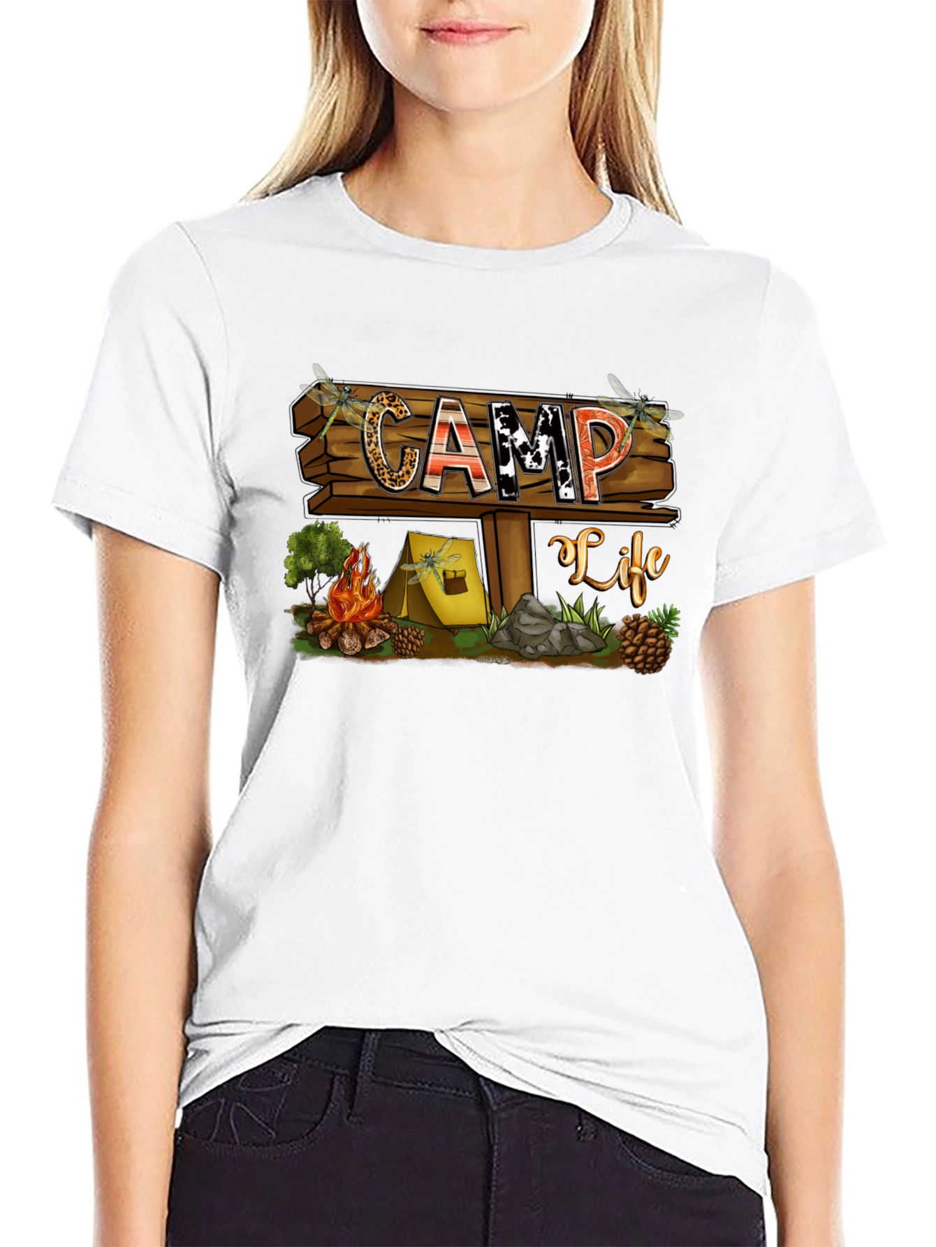 Camp Life T-Shirt - Nature Adventure Apparel