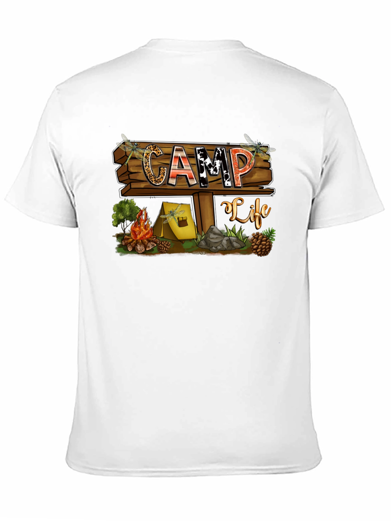 Camp Life T-Shirt - Nature Adventure Apparel