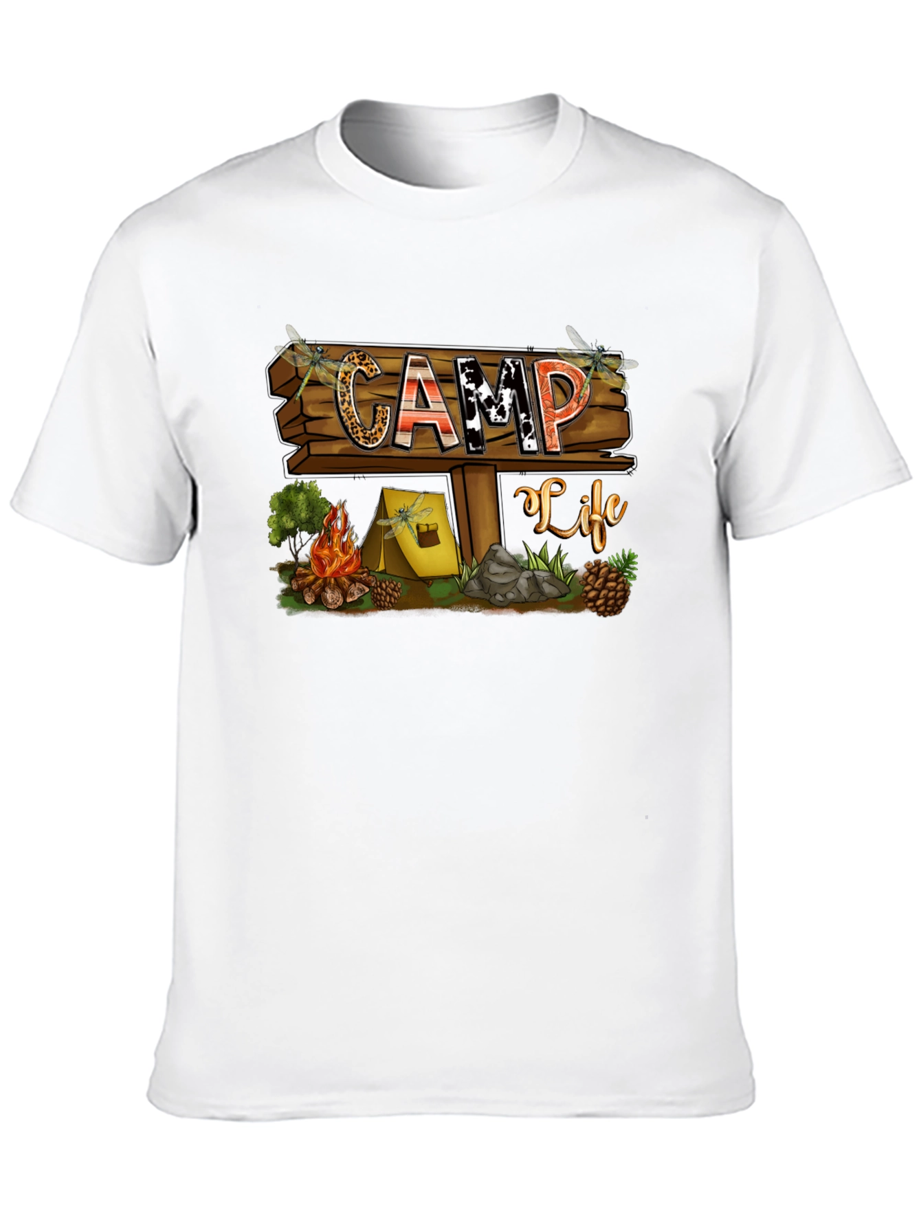 Camp Life T-Shirt - Nature Adventure Apparel