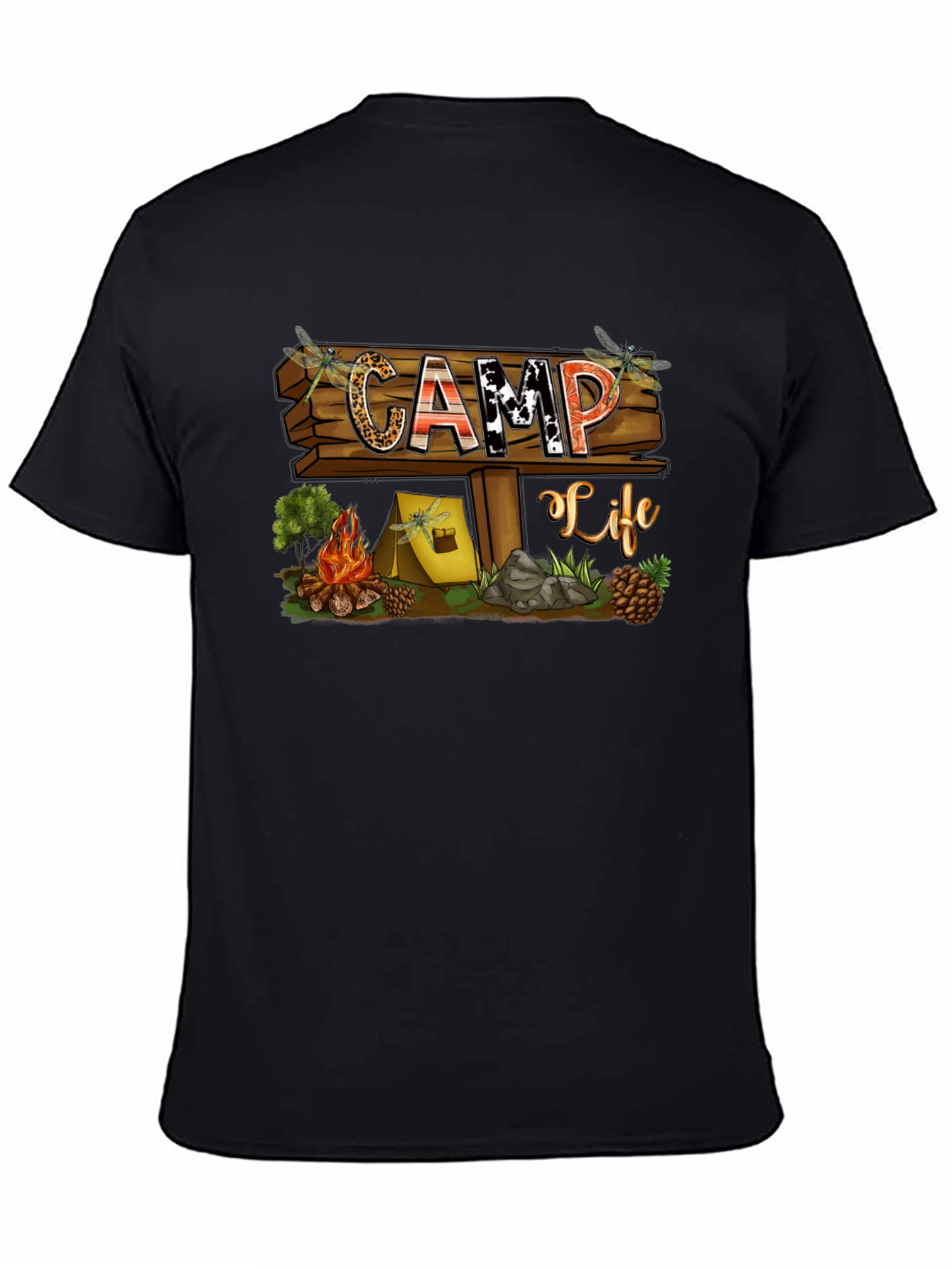 Camp Life T-Shirt - Nature Adventure Apparel
