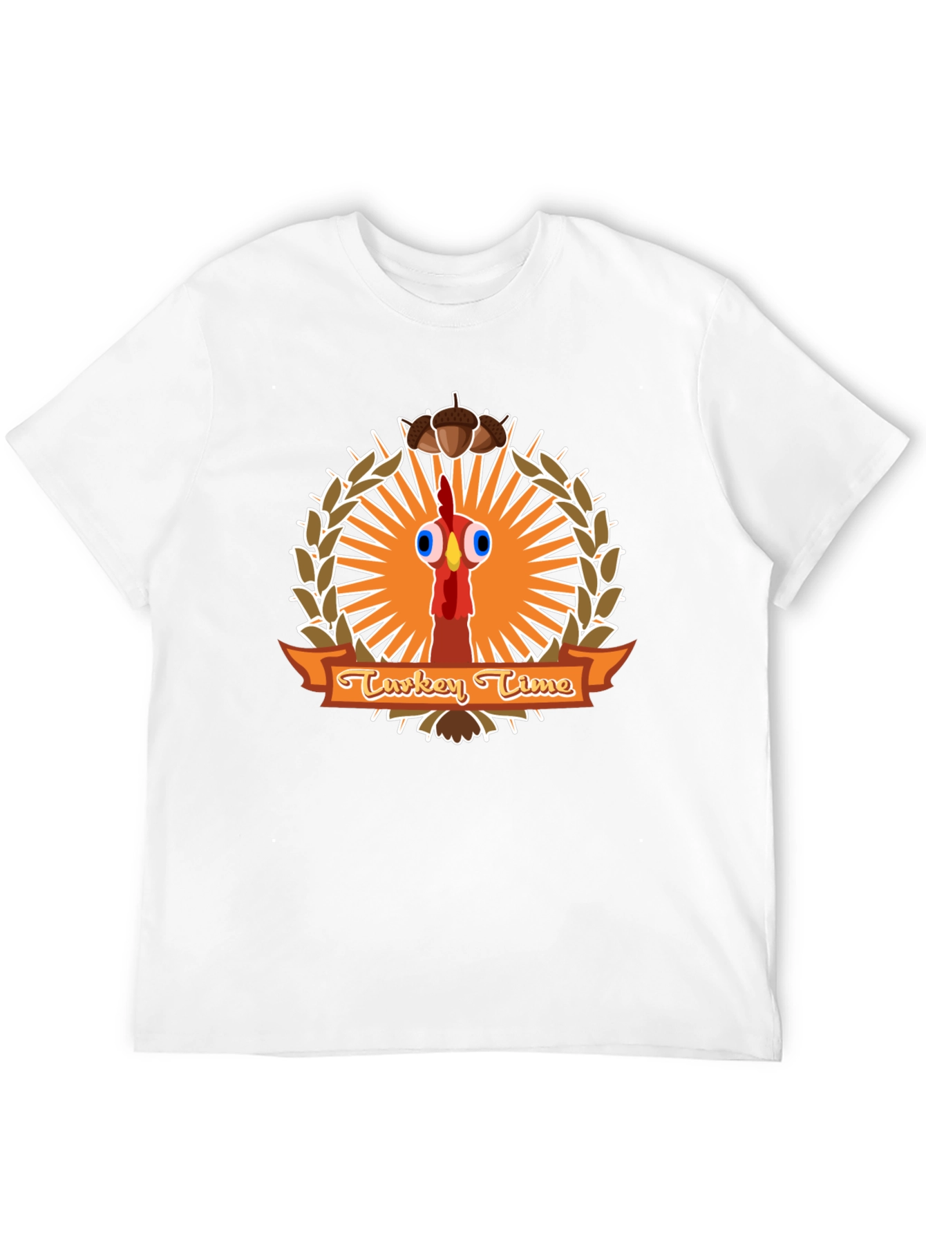 Turkey Time T-Shirt Funny Thanksgiving Tee
