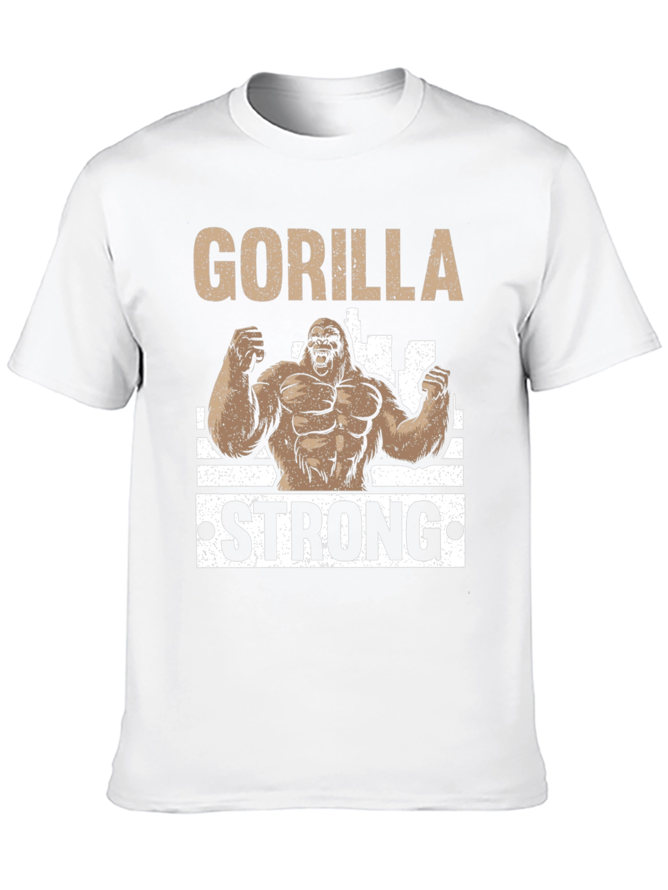 Gorilla Strong Black T-Shirt