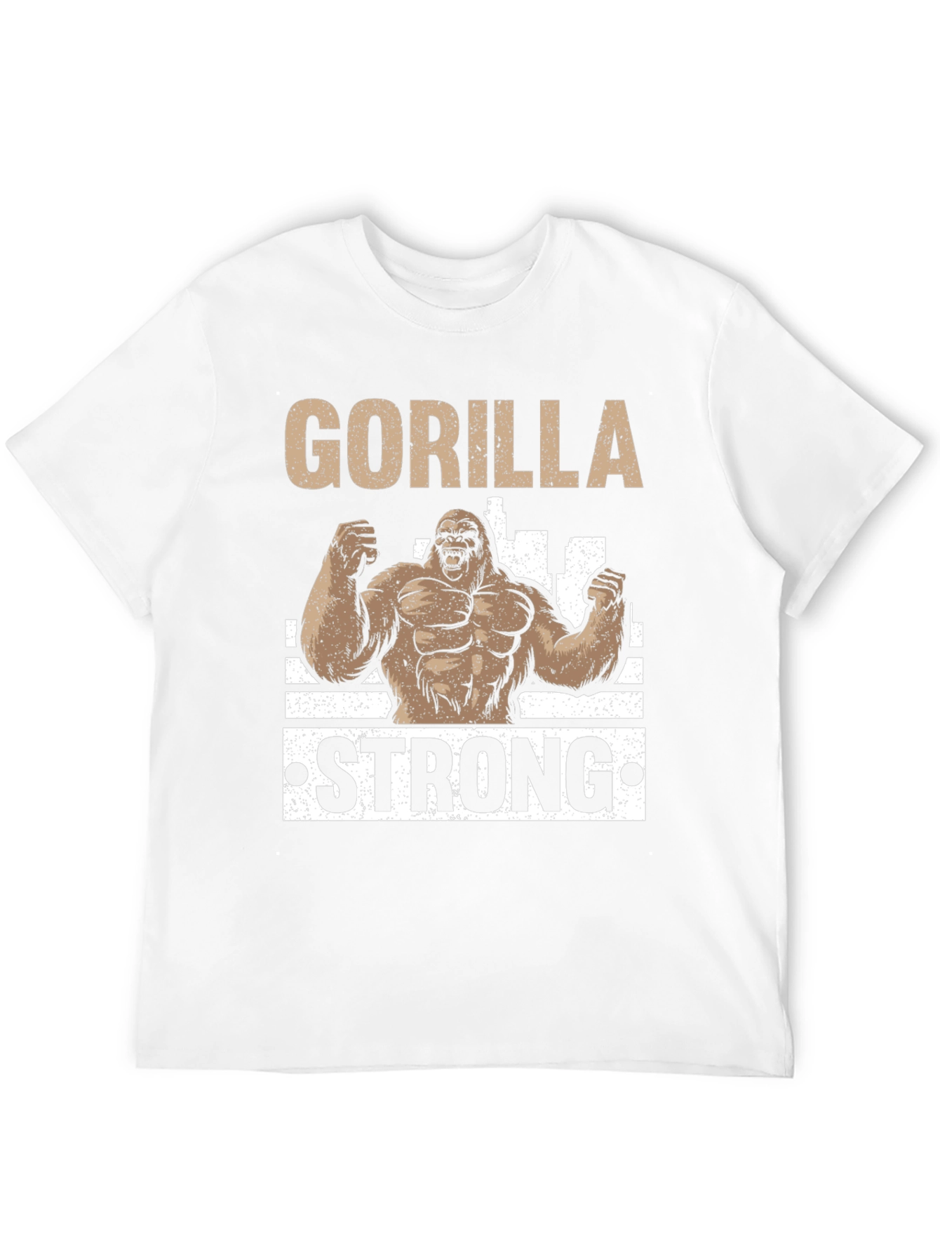 Gorilla Strong Black T-Shirt