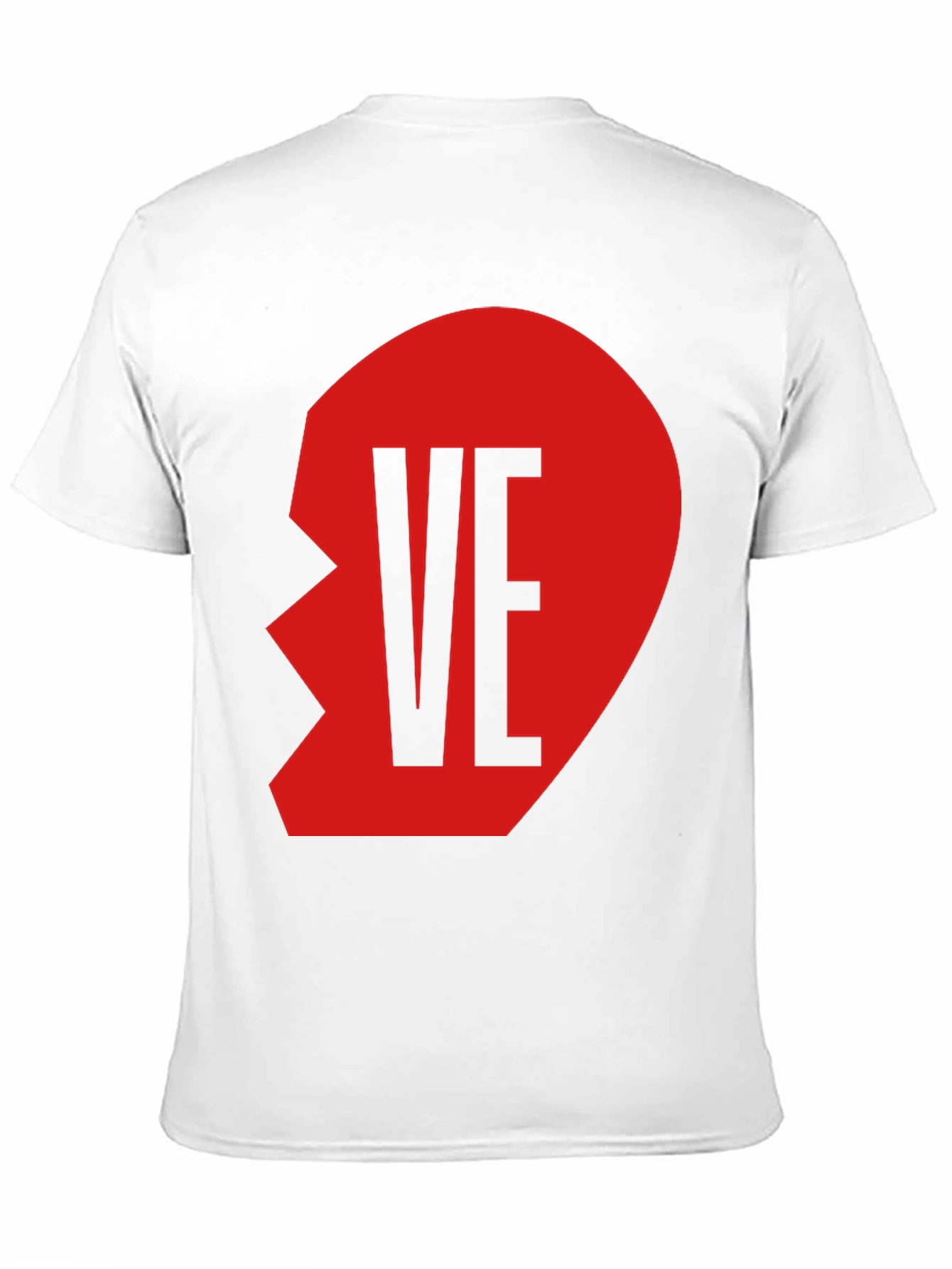 Matching Couples Heart T-Shirt - VE Part