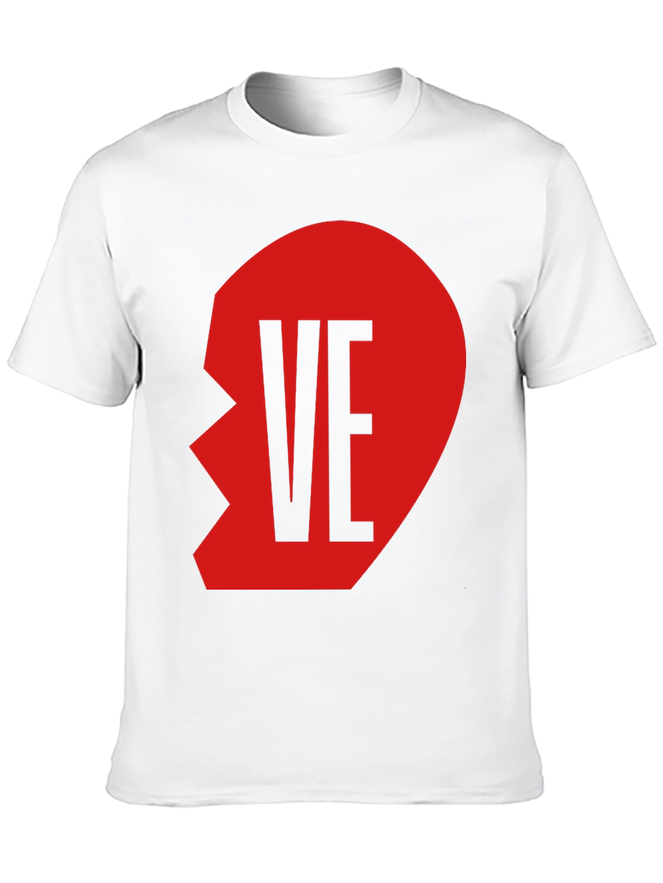 Matching Couples Heart T-Shirt - VE Part