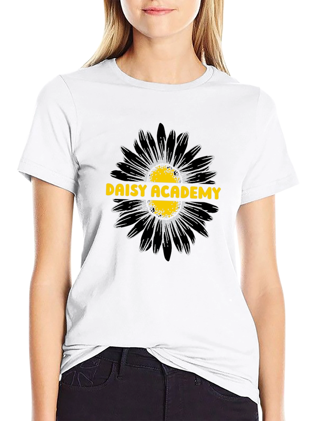 Daisy Academy Black T-Shirt