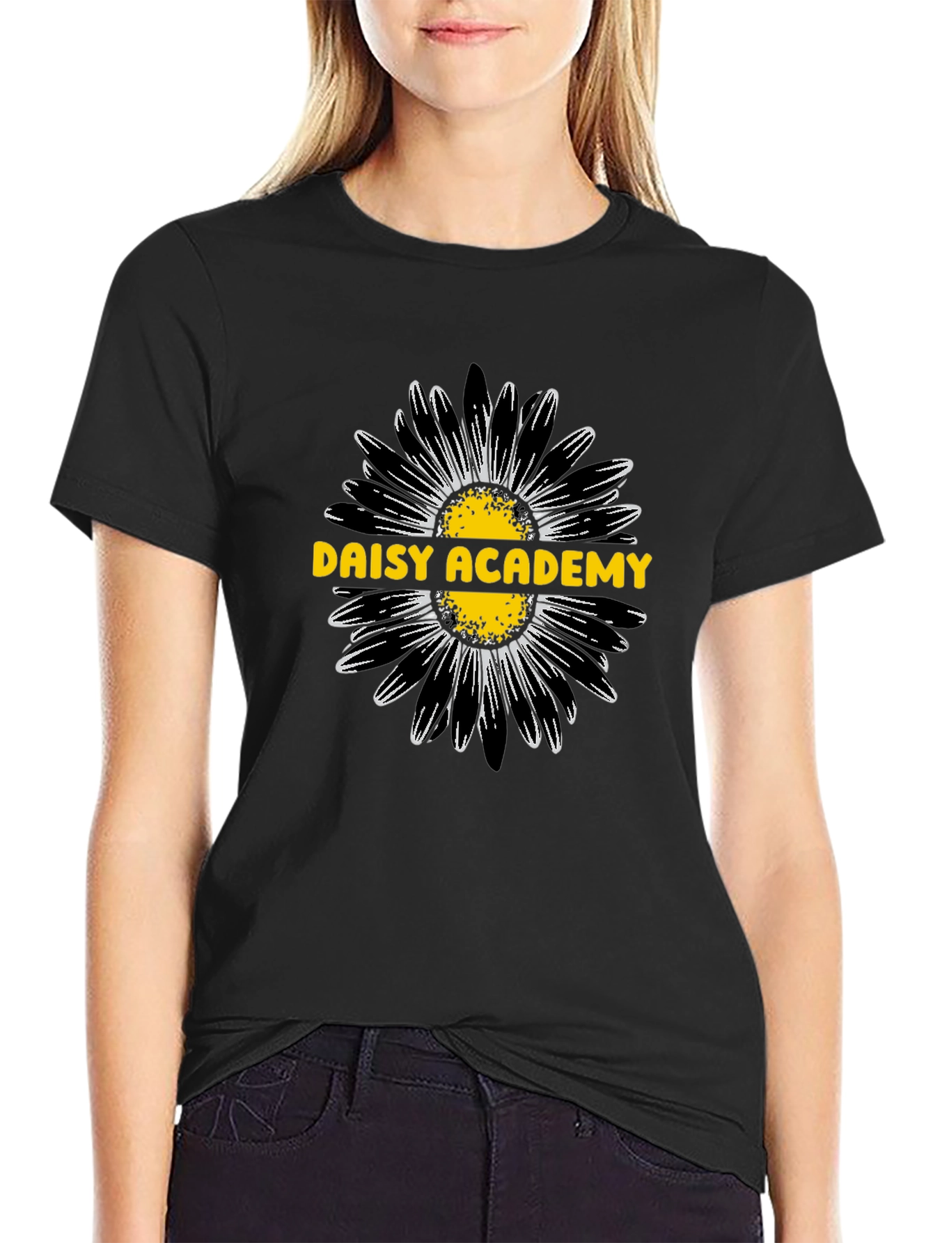 Daisy Academy Black T-Shirt