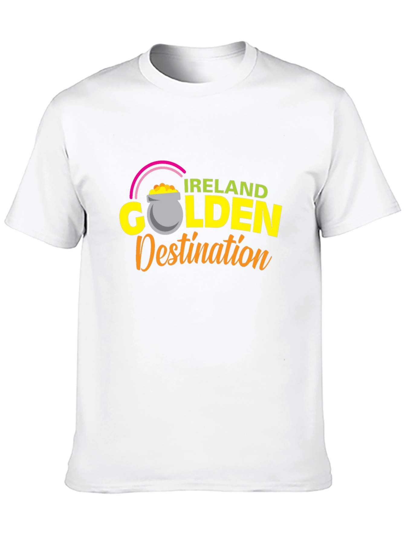 Ireland Golden Destination Graphic Tee