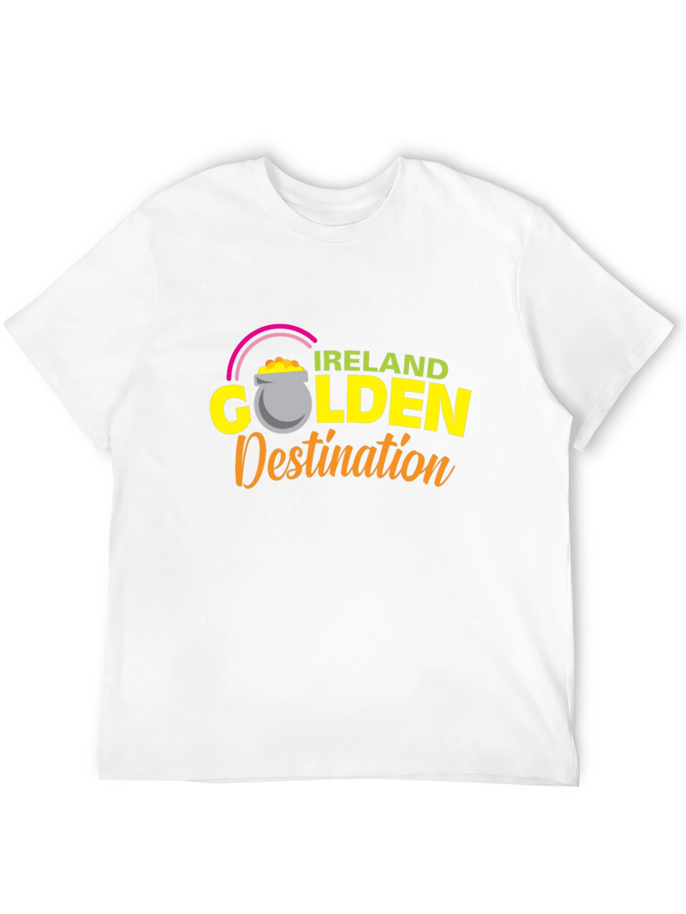 Ireland Golden Destination Graphic Tee