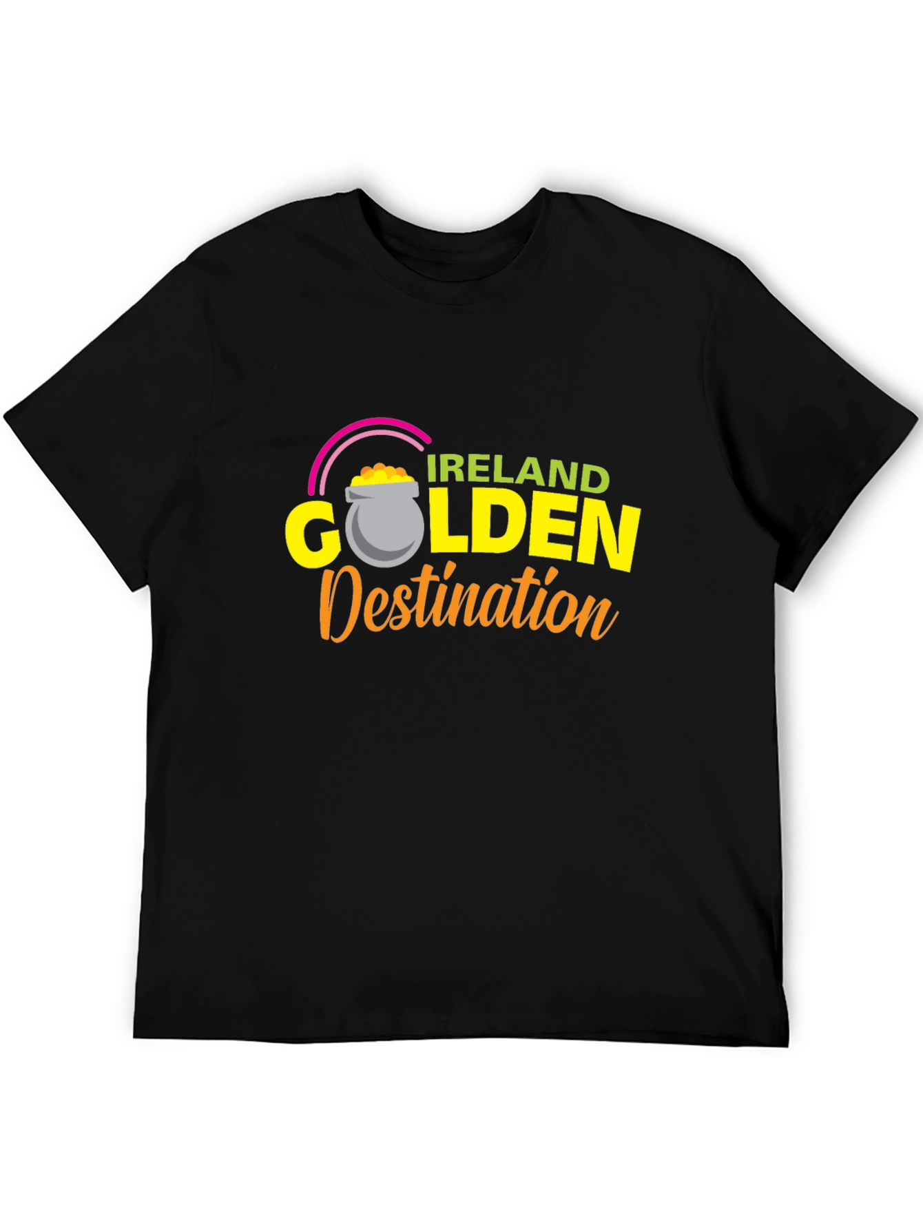 Ireland Golden Destination Graphic Tee