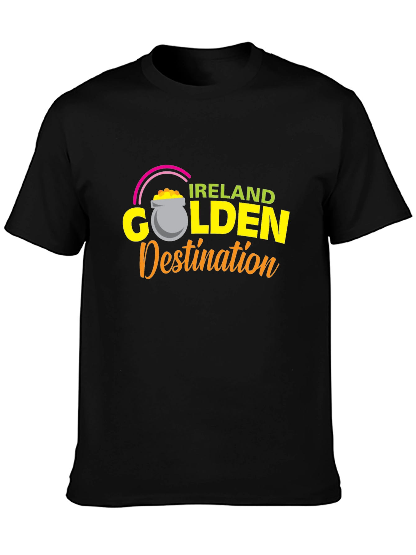Ireland Golden Destination Graphic Tee