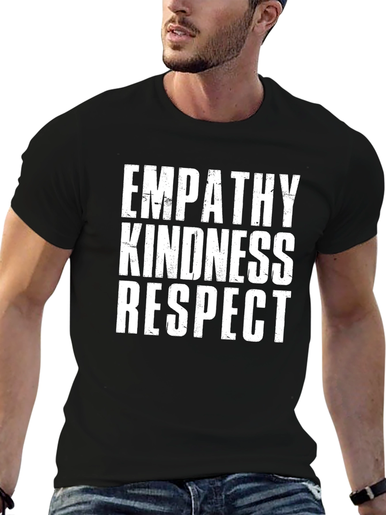 Empathy Kindness Respect T-Shirt - Positive Message Tee